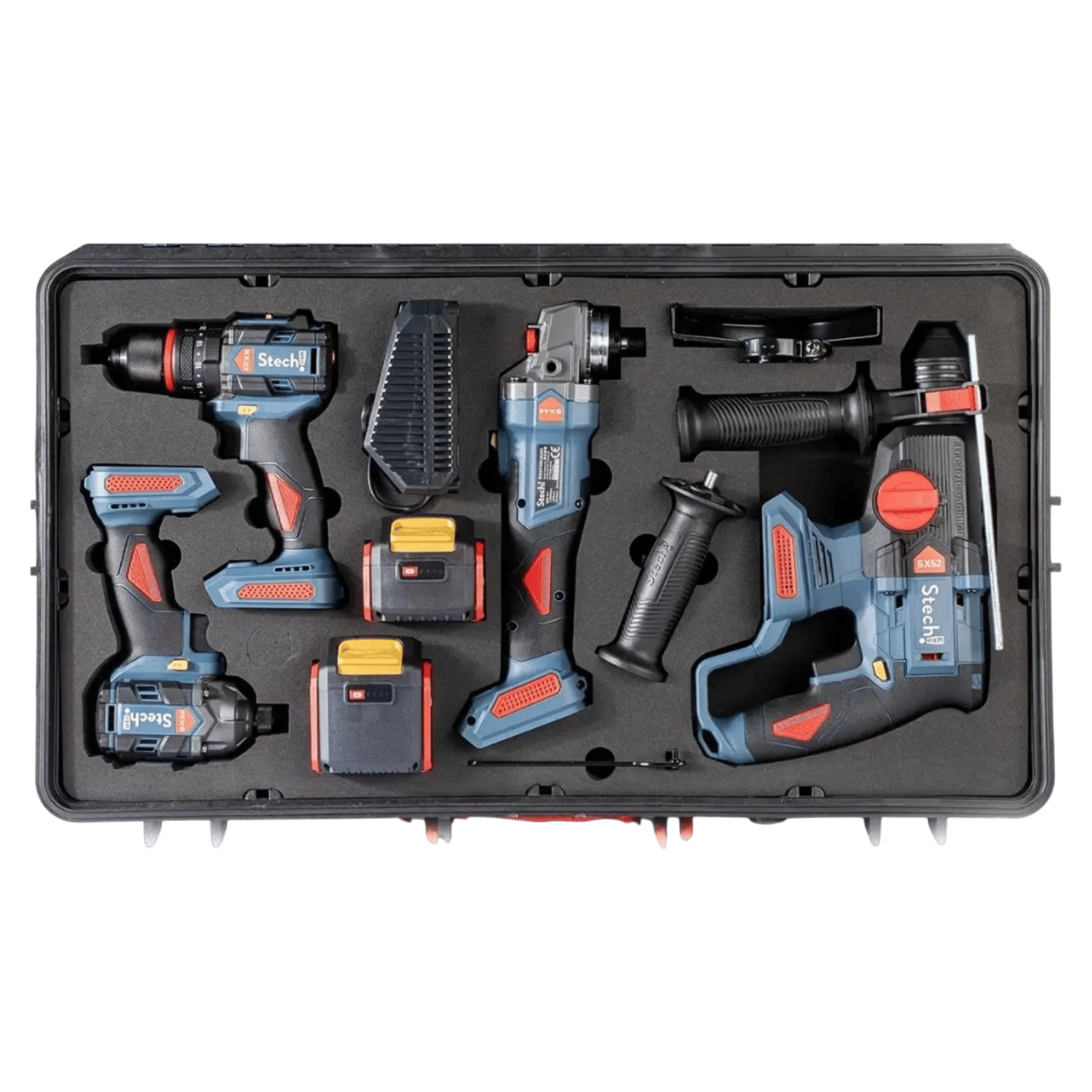Stechend SXS402 Akülü 4'lü Set 20 V