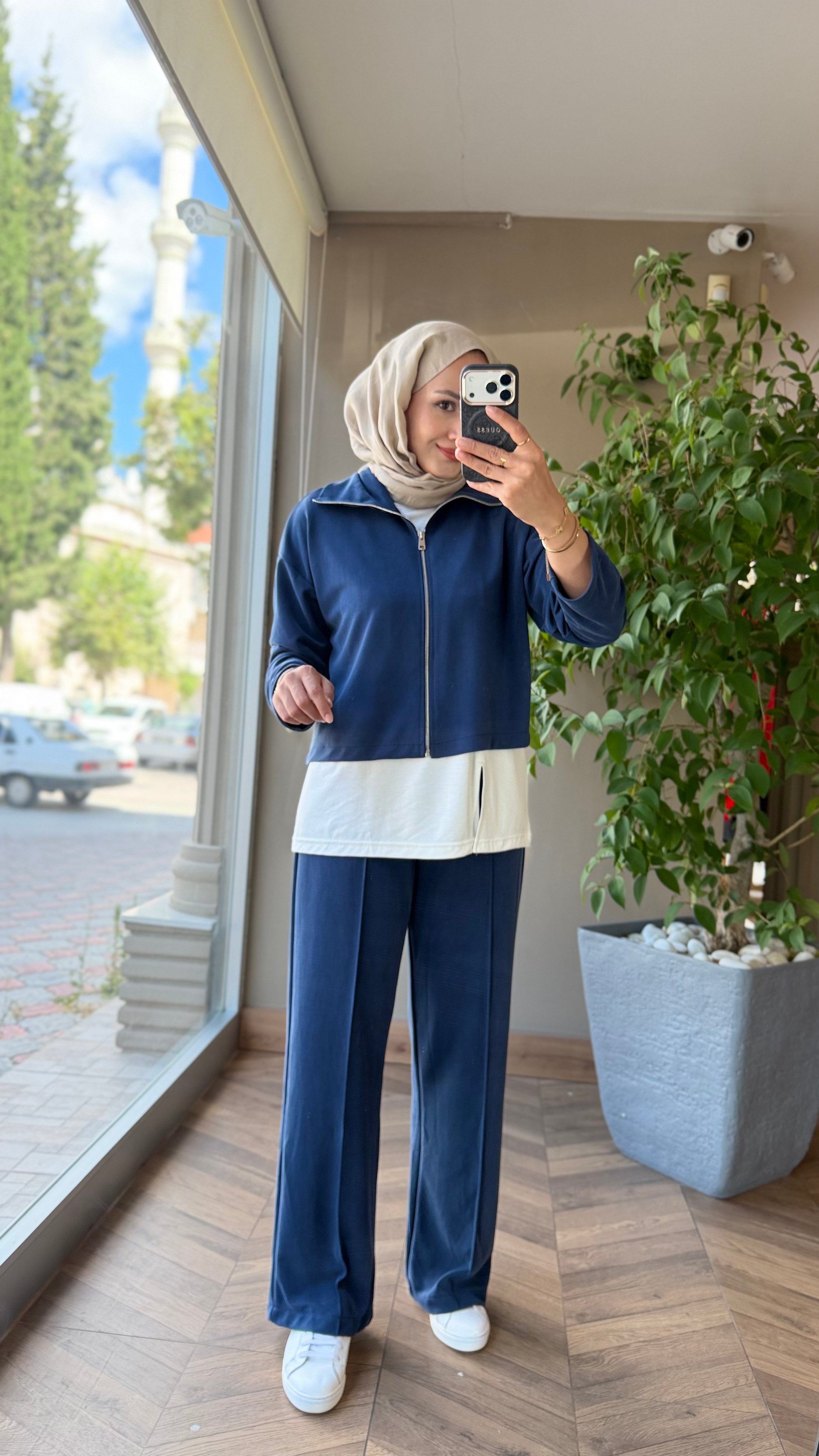 LAVENZA Üçlü Takım | Mavi
