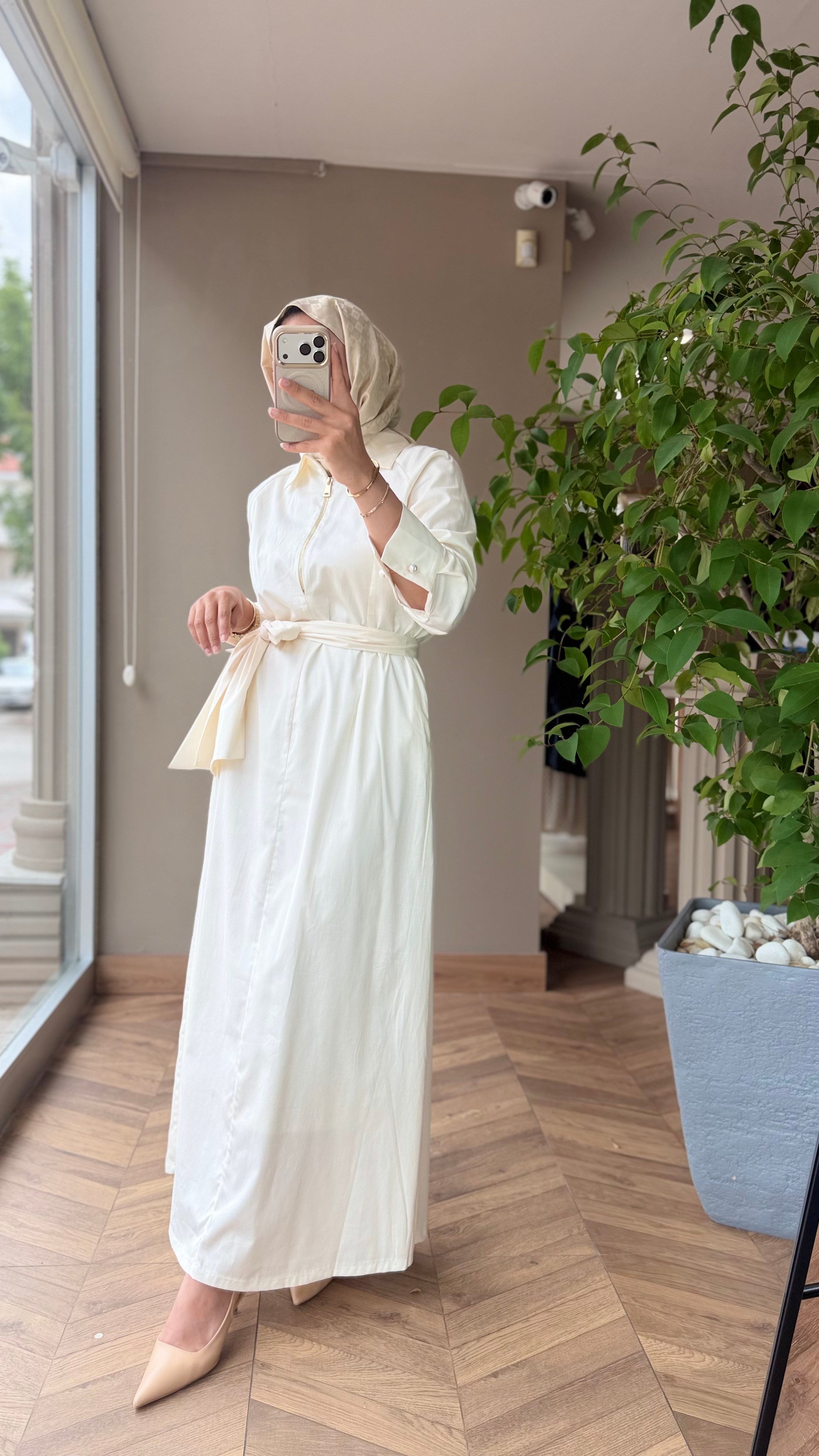 Lilya Elbise | Beyaz