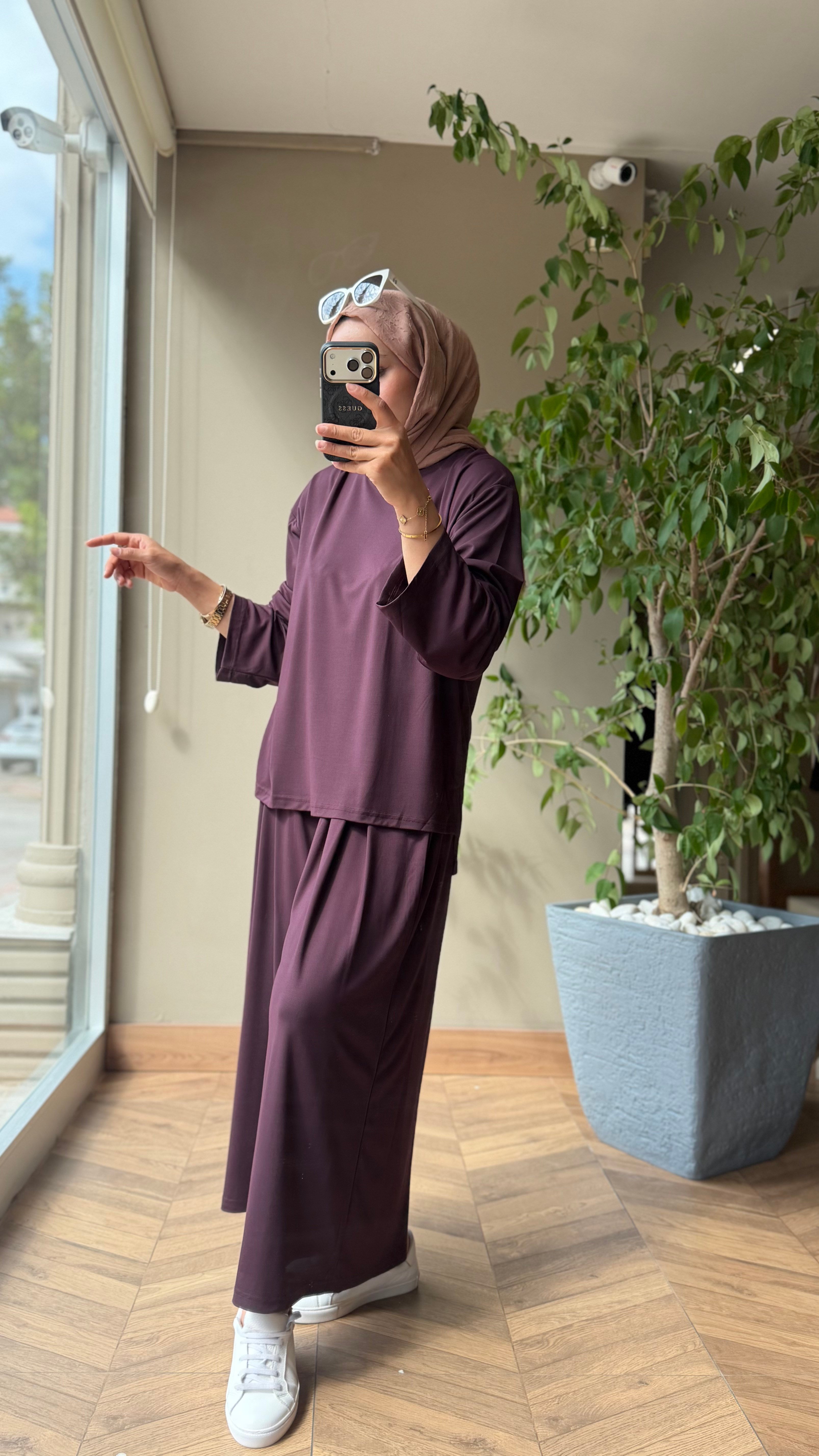 SOLENA Sandy Takım | Mürdüm