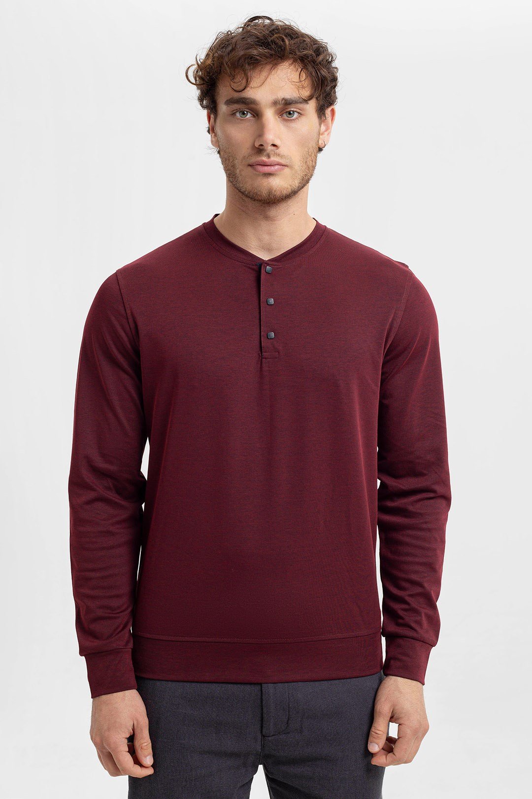 0024961 Vip Stendo Erkek Tişört Bordo