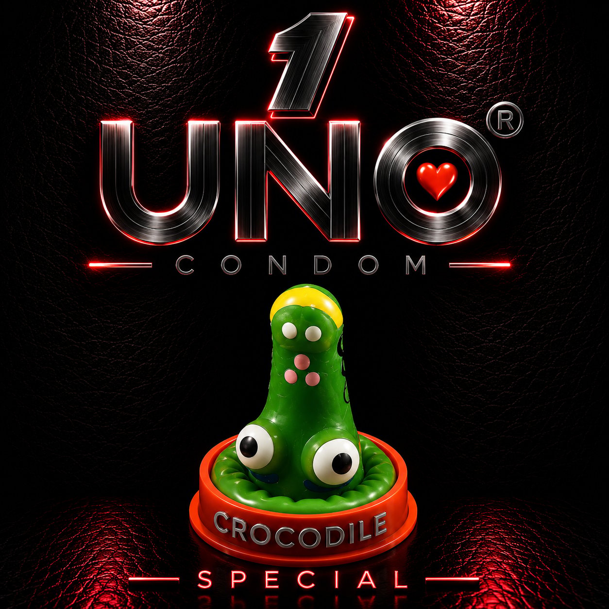 UNO Crocodile Condom
