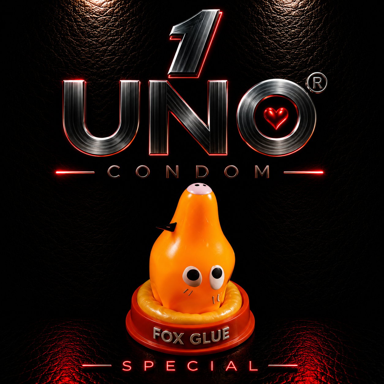 UNO Fox Glue Condom