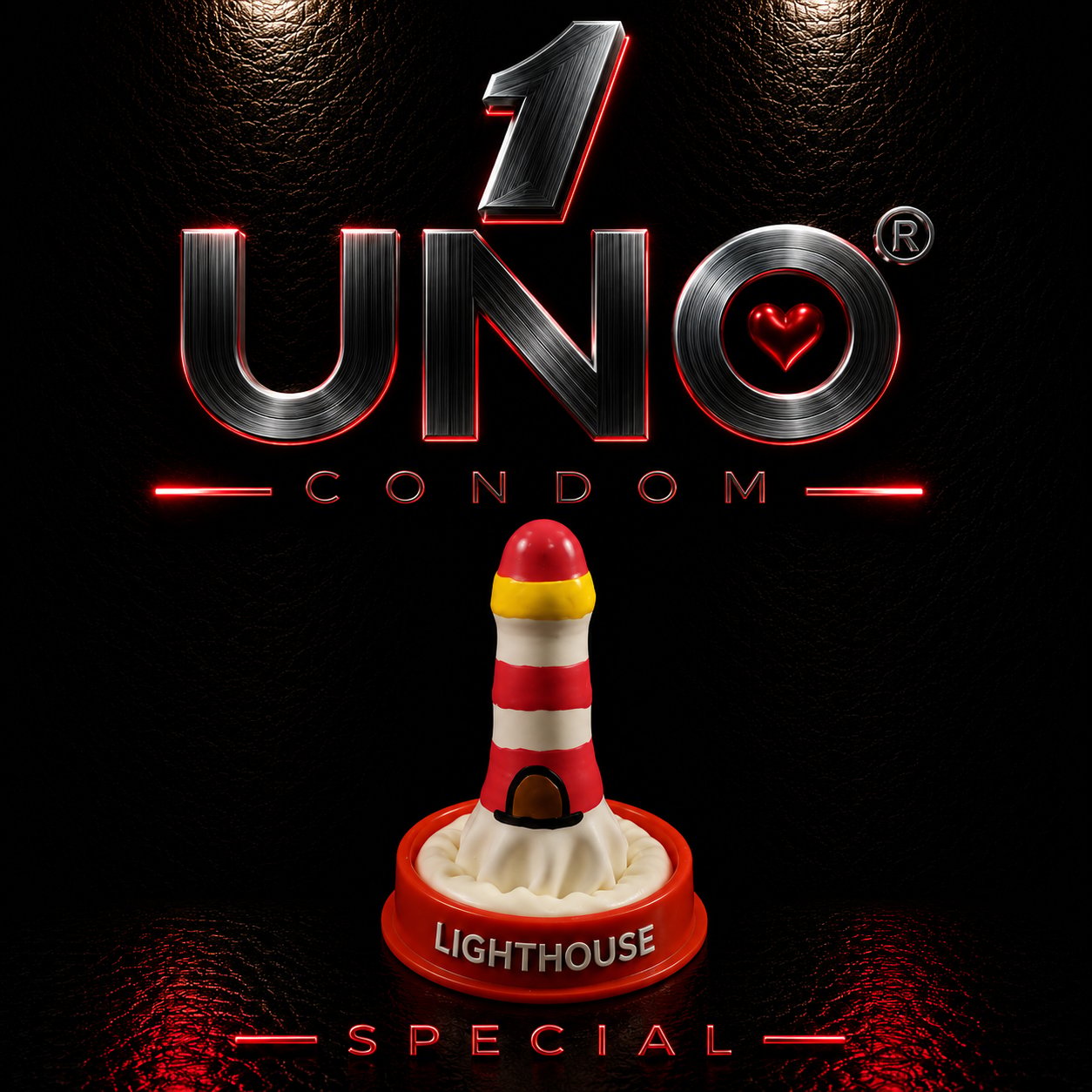 UNO Lighthouse Condom