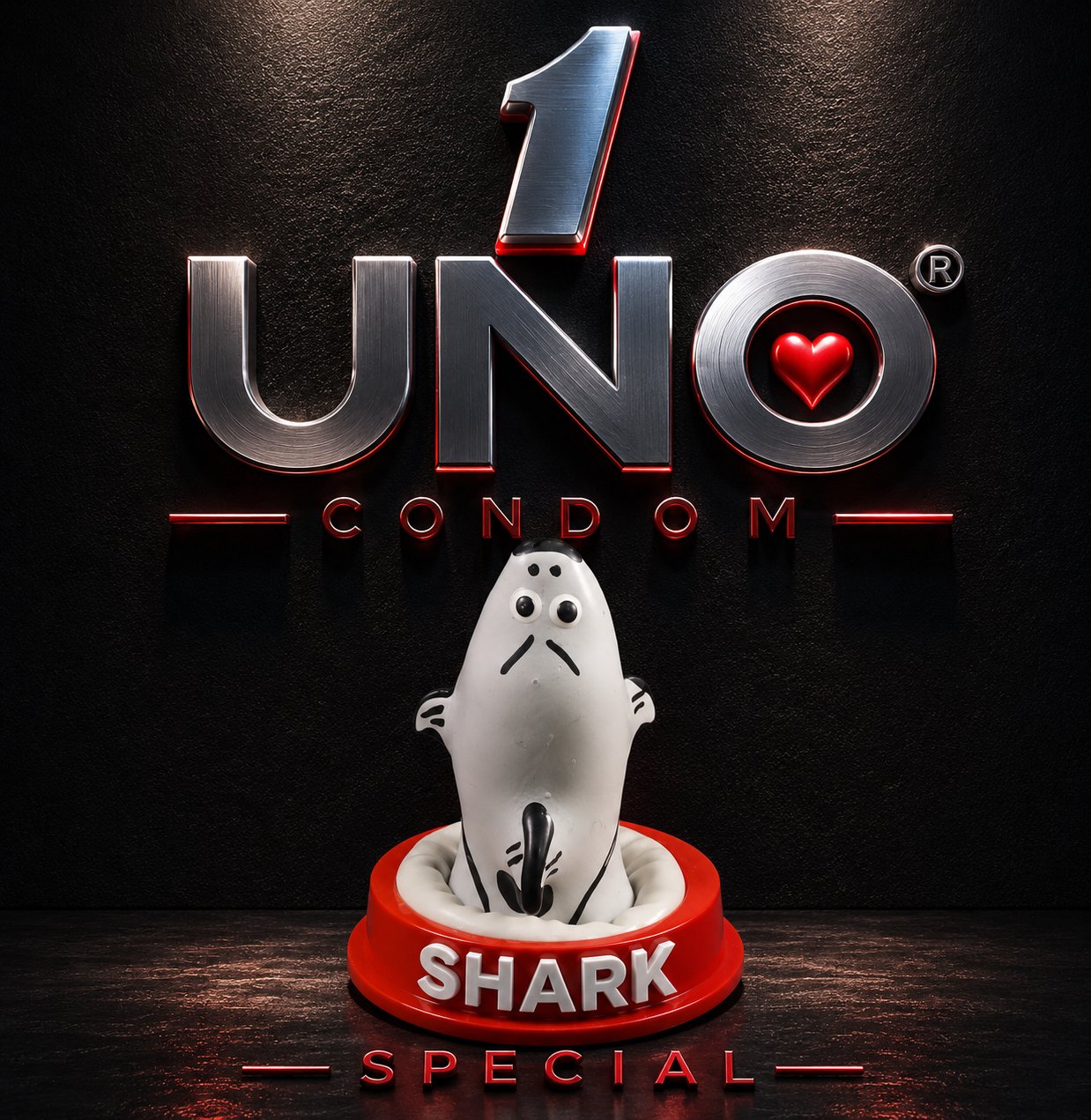 UNO Shark Condom
