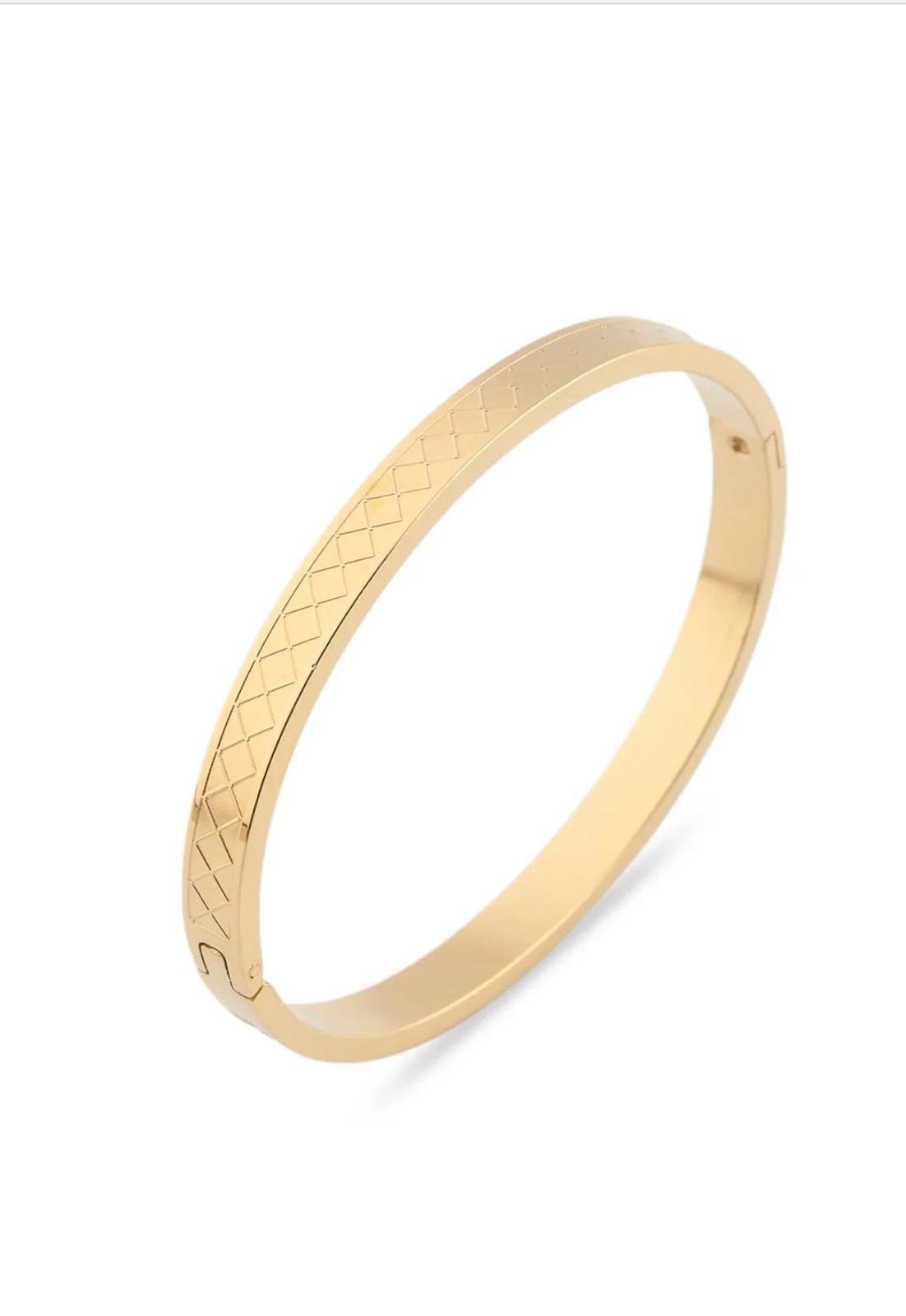 SELİN ACCESSORY ÇELİK KELEPÇE GOLD