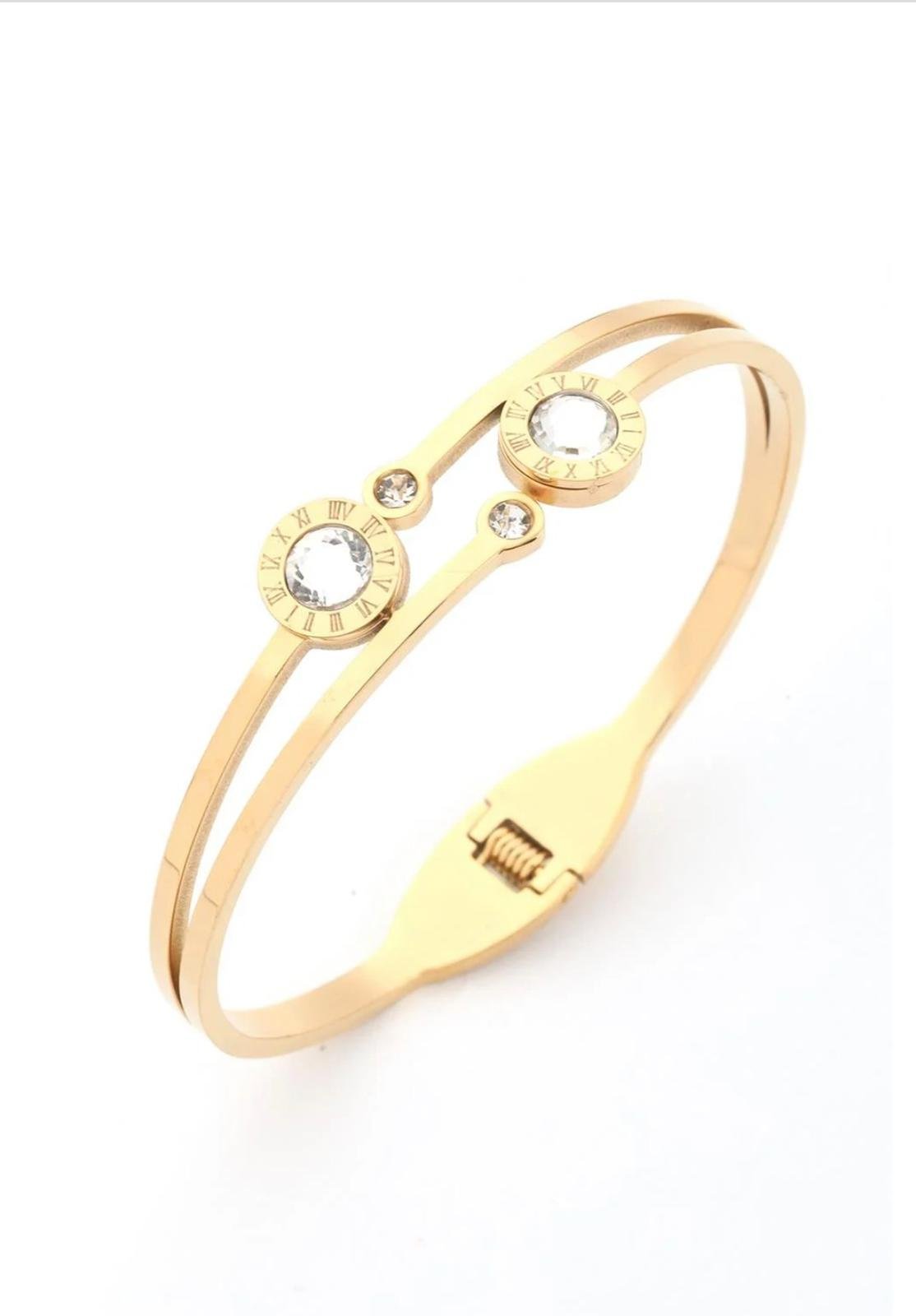 SELİN ACCESSORY ÇELİK KELEPÇE GOLD
