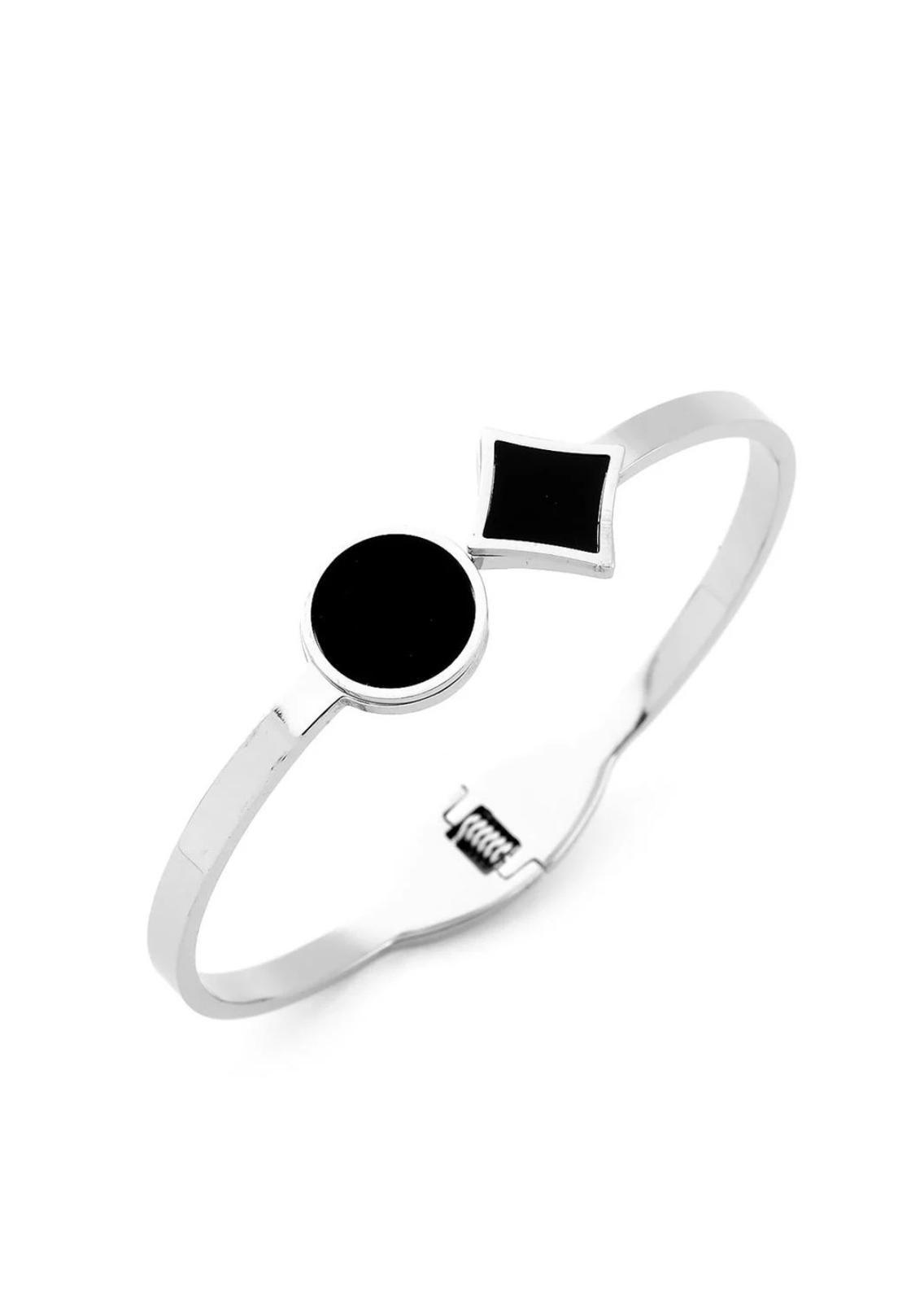 SELİN ACCESSORY ÇELİK KELEPÇE SILVER