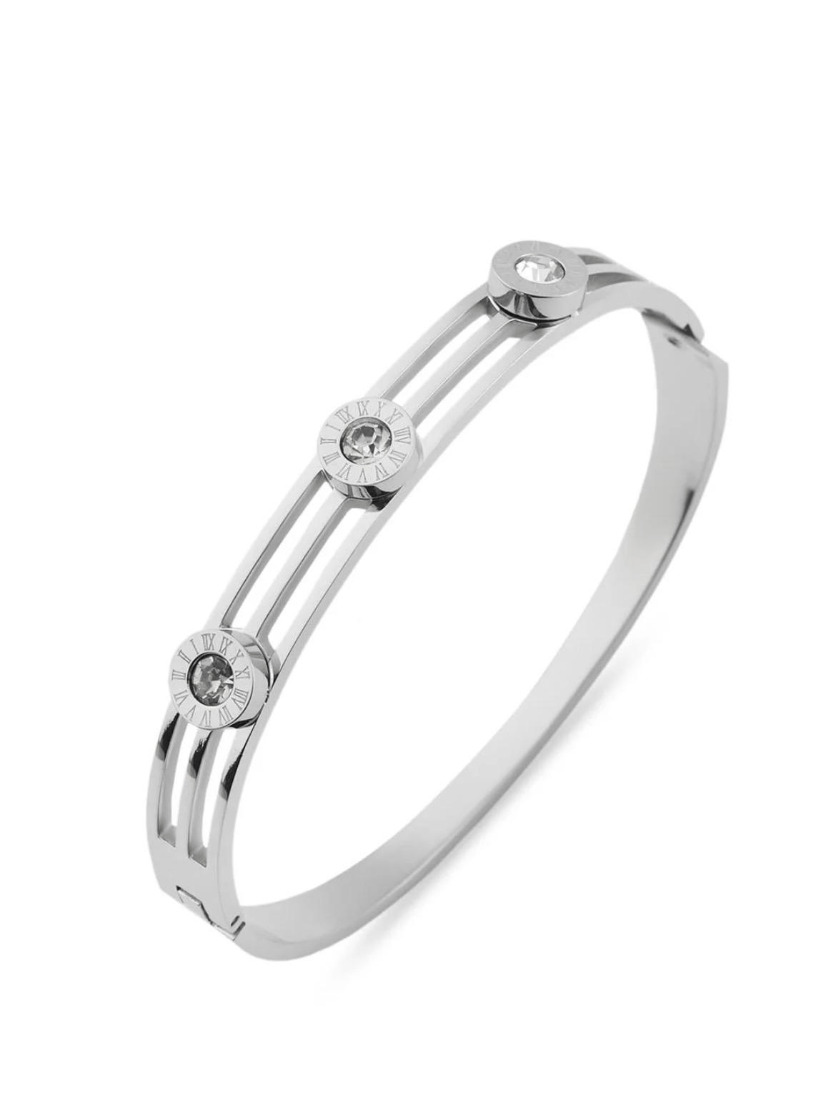 SELİN ACCESSORY ÇELİK KELEPÇE SILVER