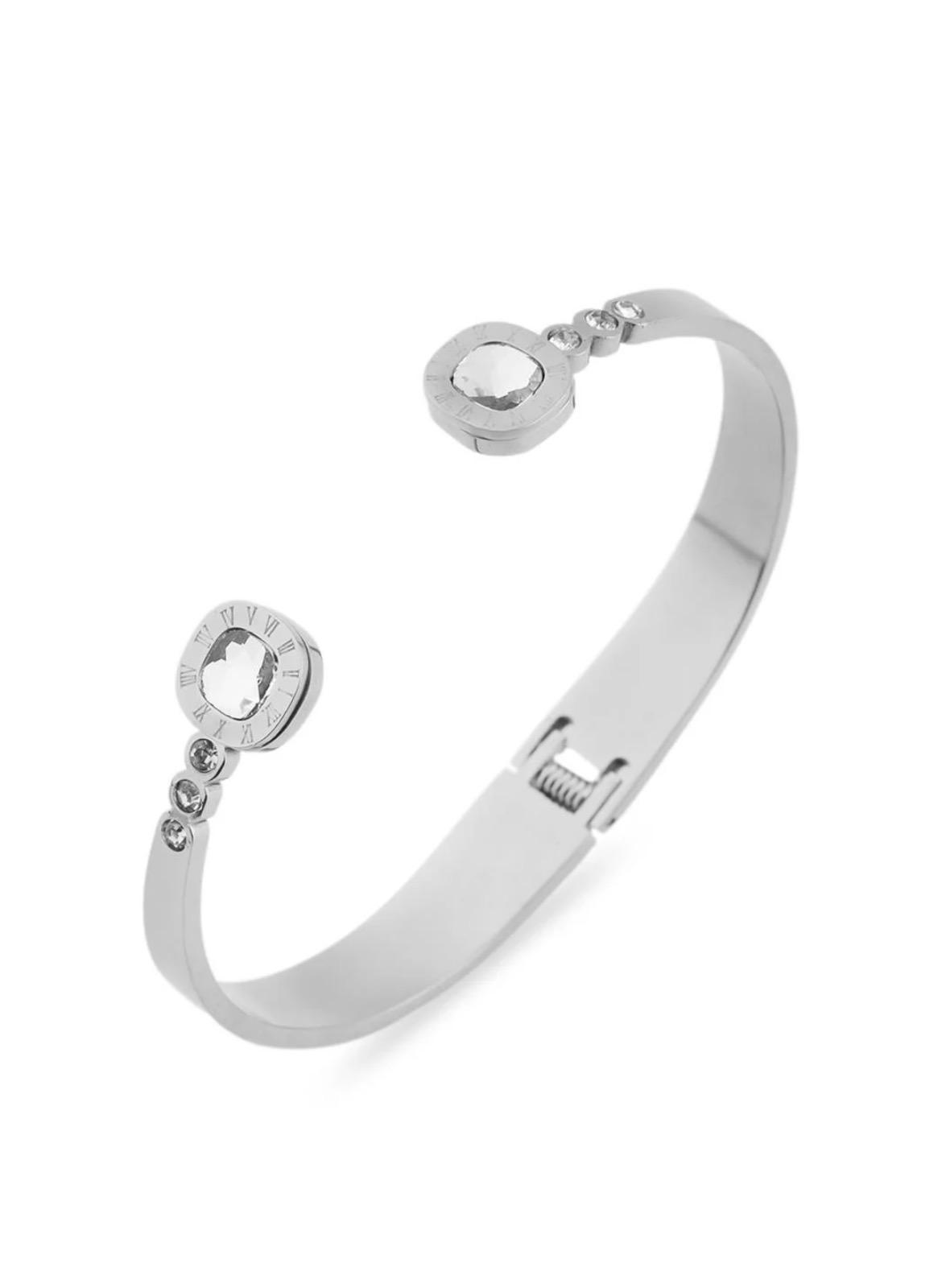 SELİN ACCESSORY ÇELİK KELEPÇE SILVER