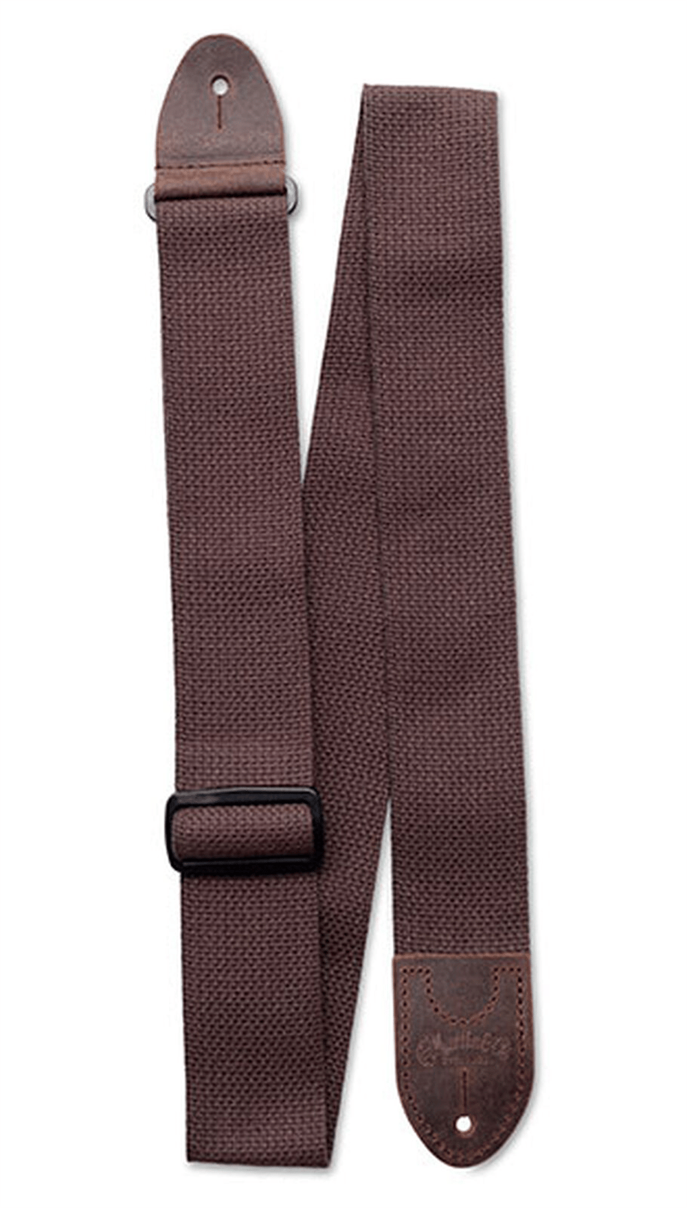 Martin Woven Deri Uçlu Gitar Askısı - Kahverengi