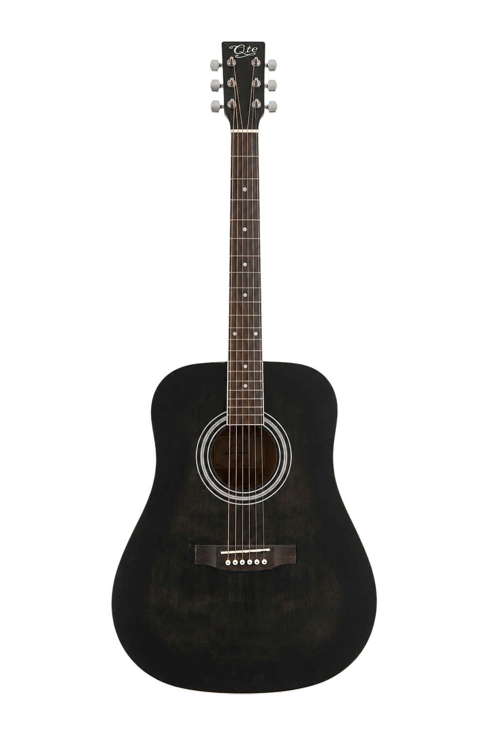 QTE QAG48BK Siyah Akustik Gitar