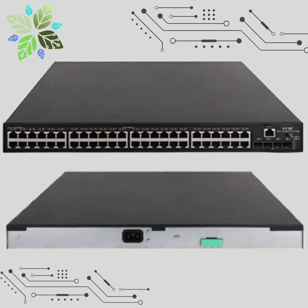 H3C 5048PV3-EI-PWR-GL 48G PoE+ (AC 370W,DC 740W), 4x1G SFP Ports