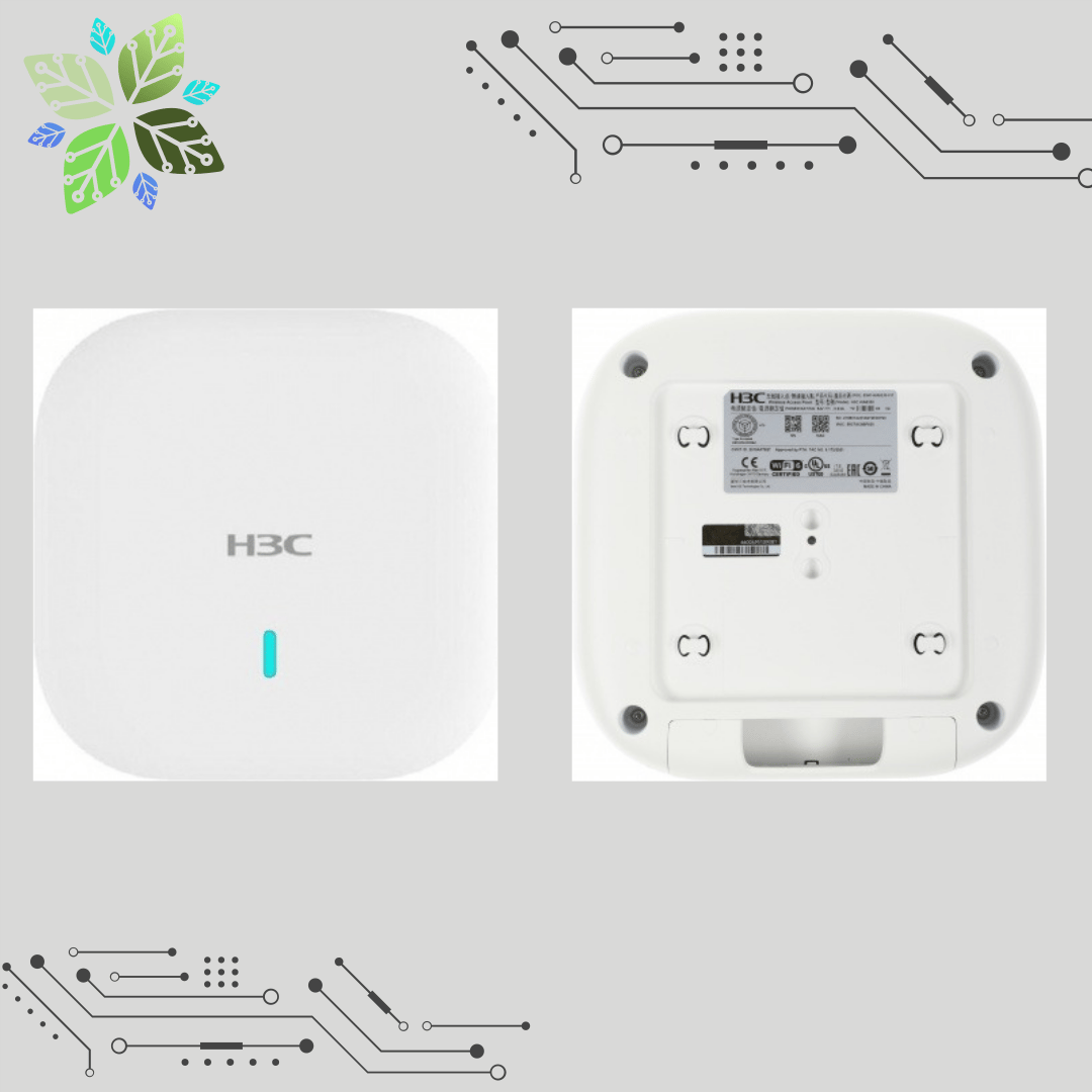 H3C WA6330 Internal Antennas 6 Streams Triple Radio 802.11ax/ac/n Access Point