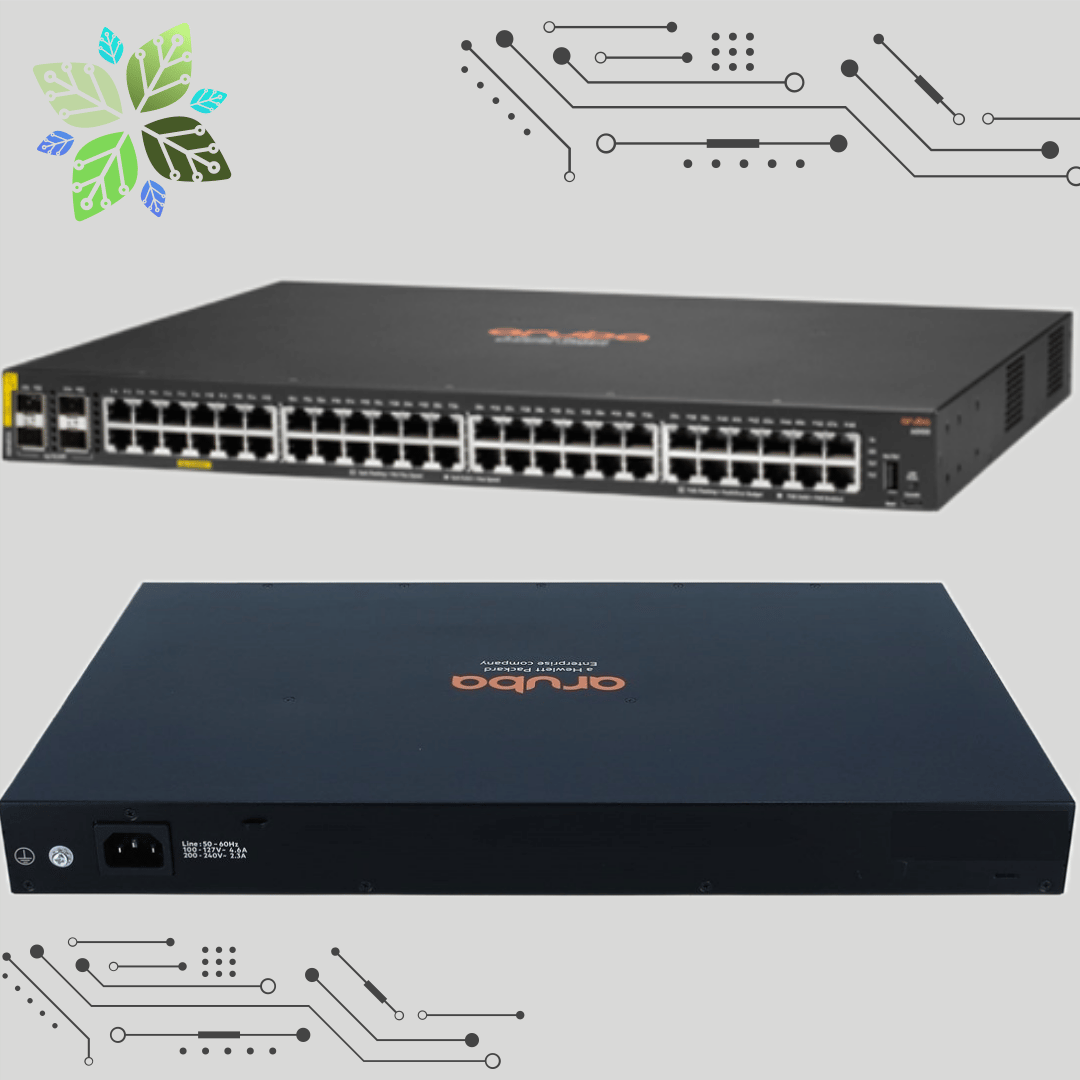 JL675A  Aruba 6100 48G POE 4SFP+  370W Switch
