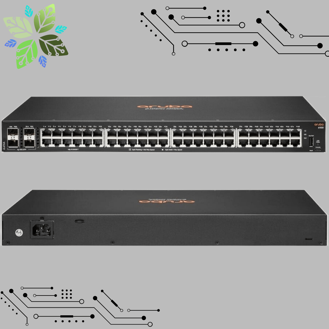 JL676A  Aruba 6100 48G 4SFP+ Switch