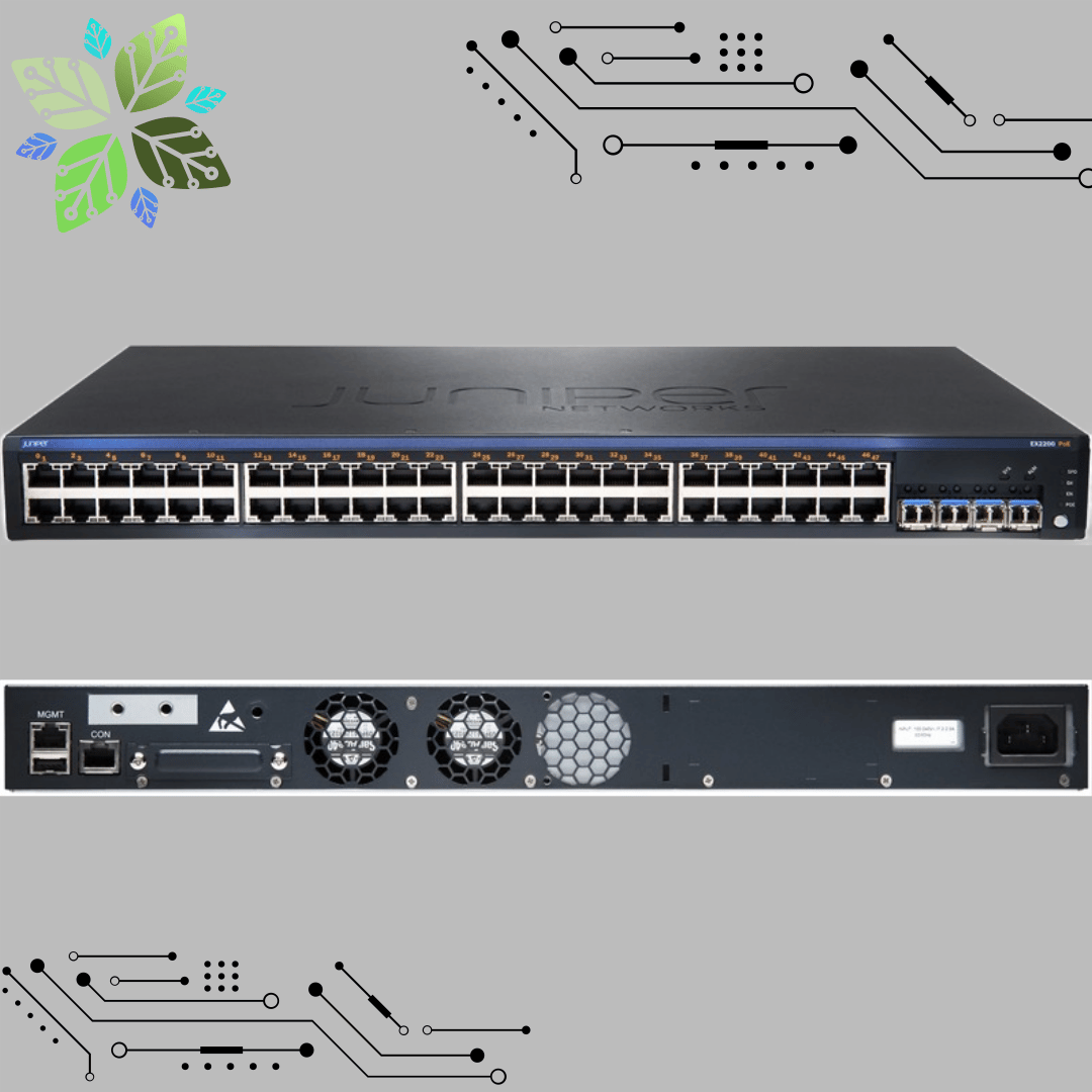 Juniper EX2200-48P-4G - 48 Port PoE Switch