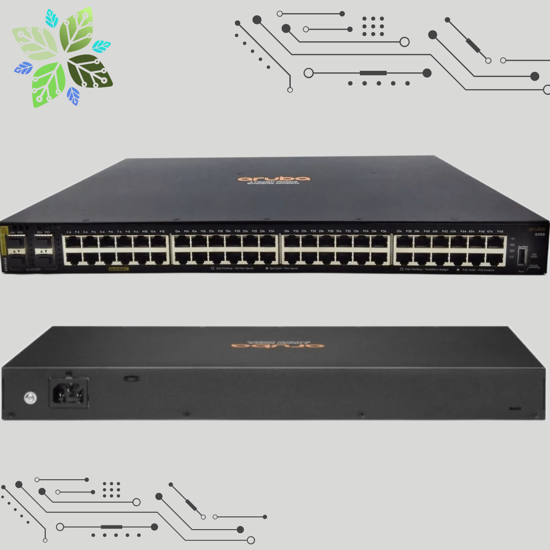 R9Y04A  HPE Aruba CX 6100 48G Class4 PoE 4SFP+ 740W Switch