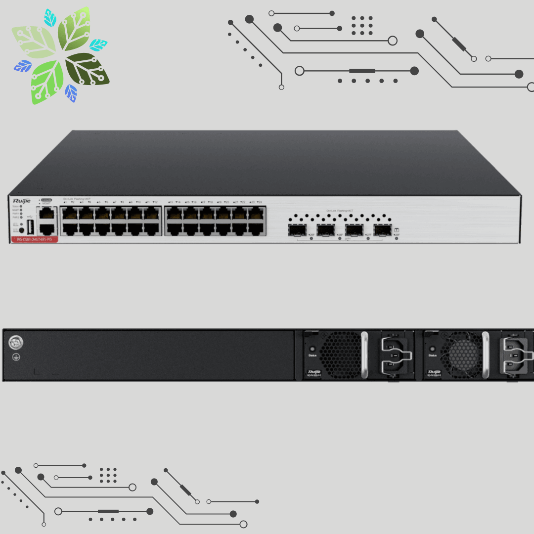 RUIJIE RG-CS83-24GT4XS-PD 24G POE 4x1G/10G SFP