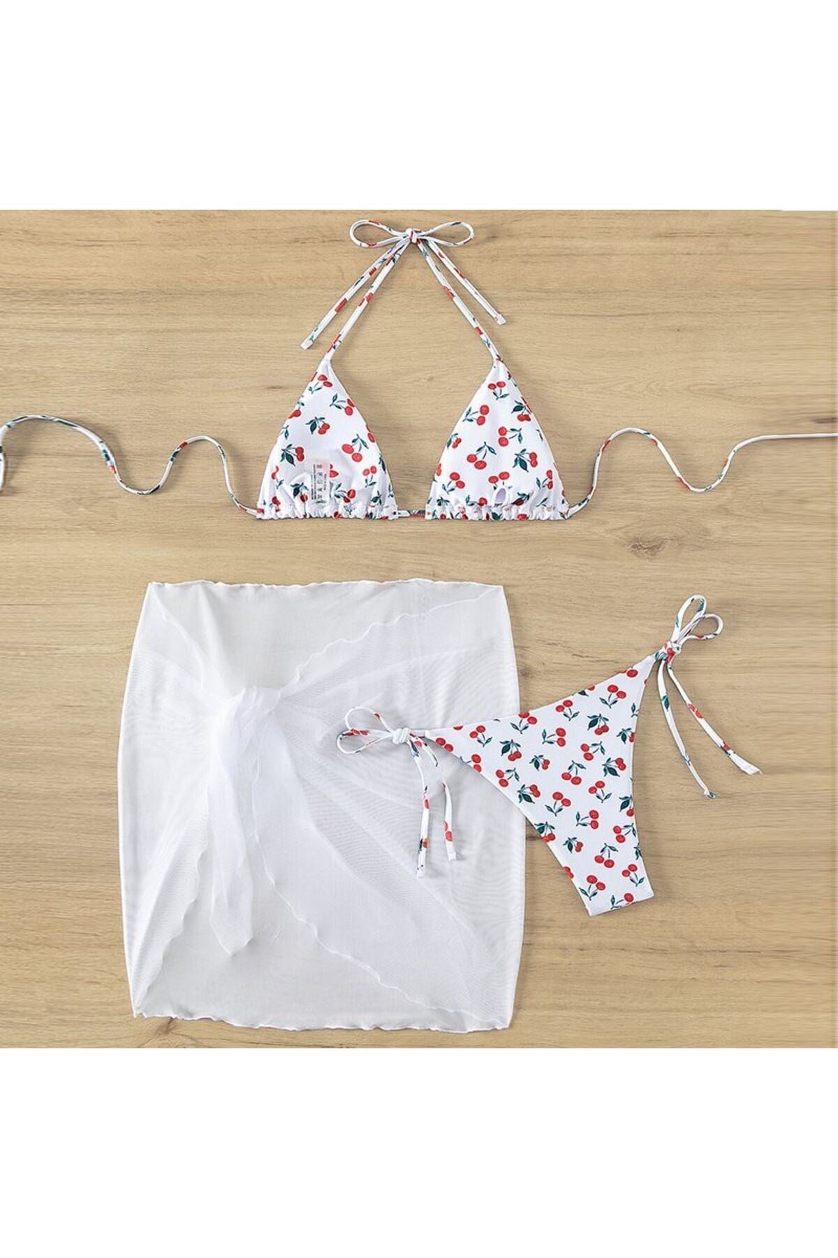 Soneva bikini pareo set
