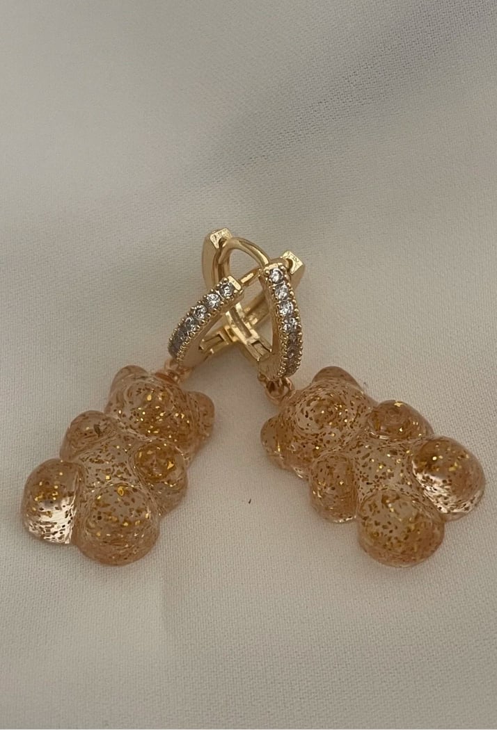 Haribo Parıltılı Küpe