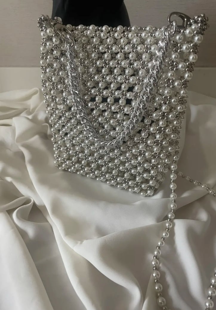 Pearl Bag Silver