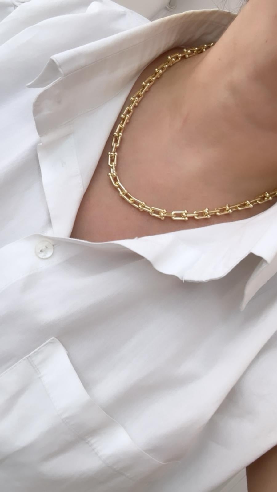 Özel Seri 14K Gold Tiff Kolye 50 cm