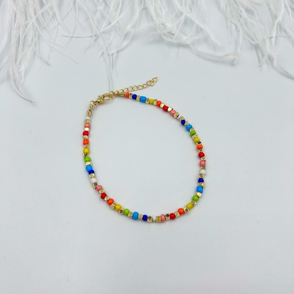 Özel Seri Boncuklu Halhal (23 cm)