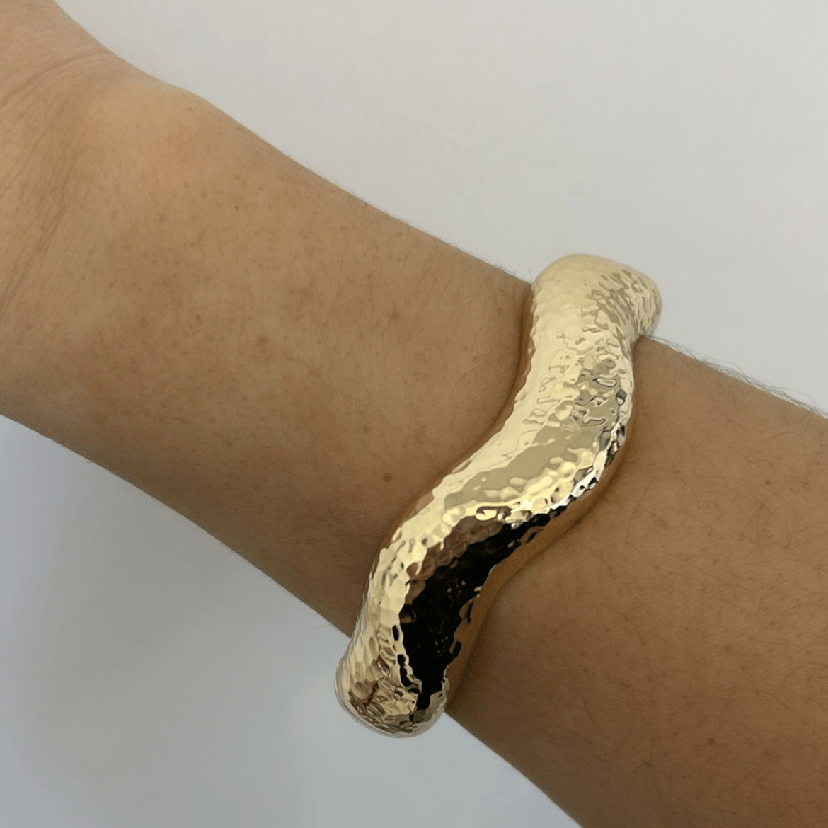 Özel Seri Gold Kıvrımlı Kelepçe 17cm