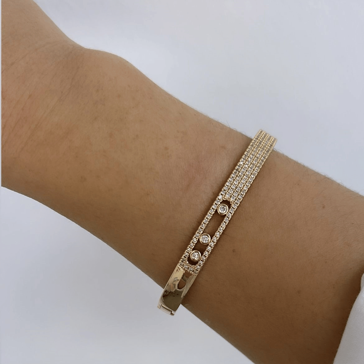 Özel Seri Mess Kelepçe 17cm Gold