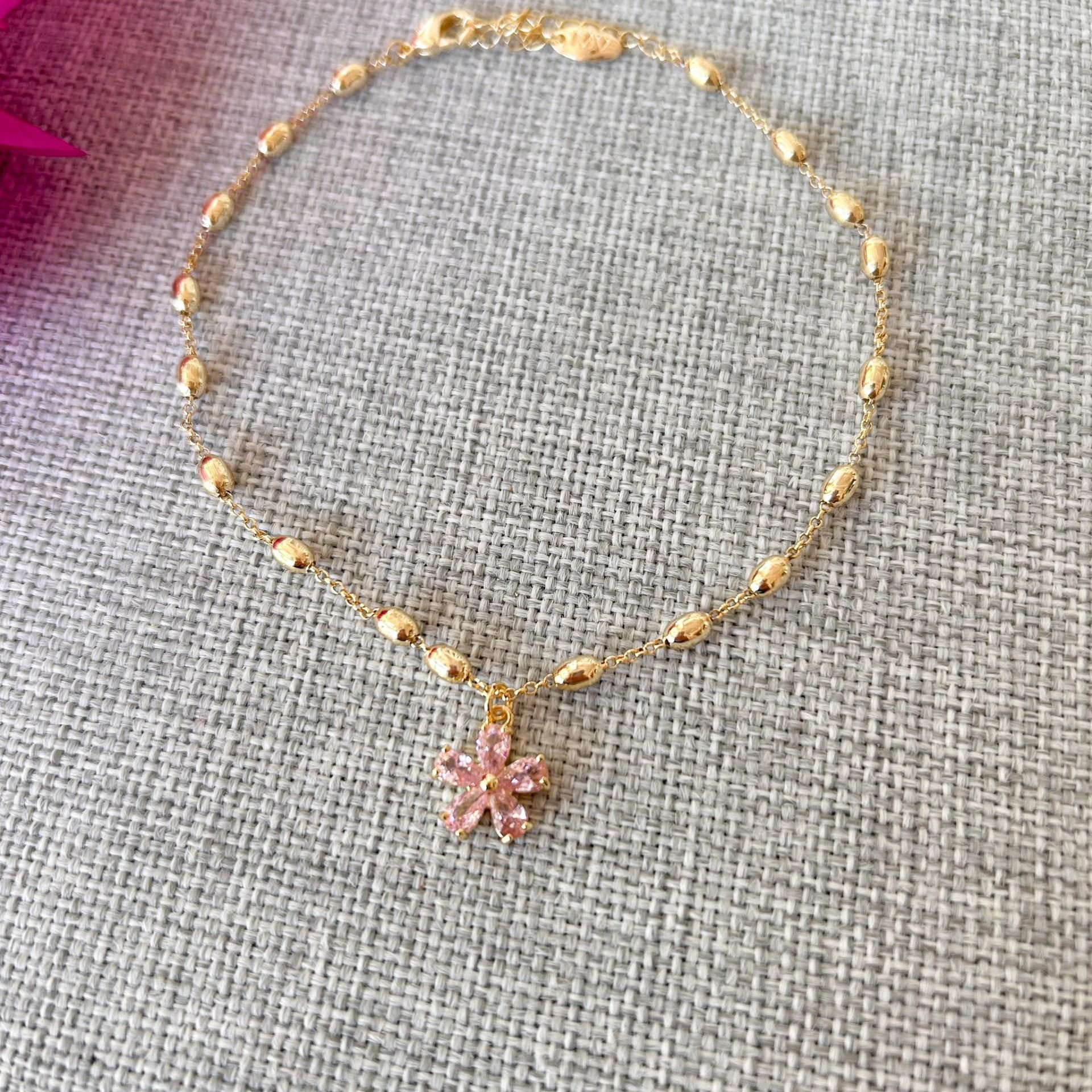 Özel Seri Taşlı Halhal 23 cm