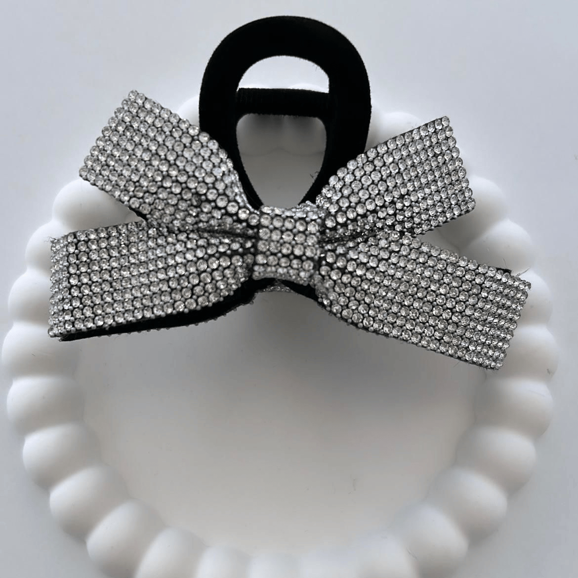 Taşlı Fiyonklu Mandal Toka 8cm