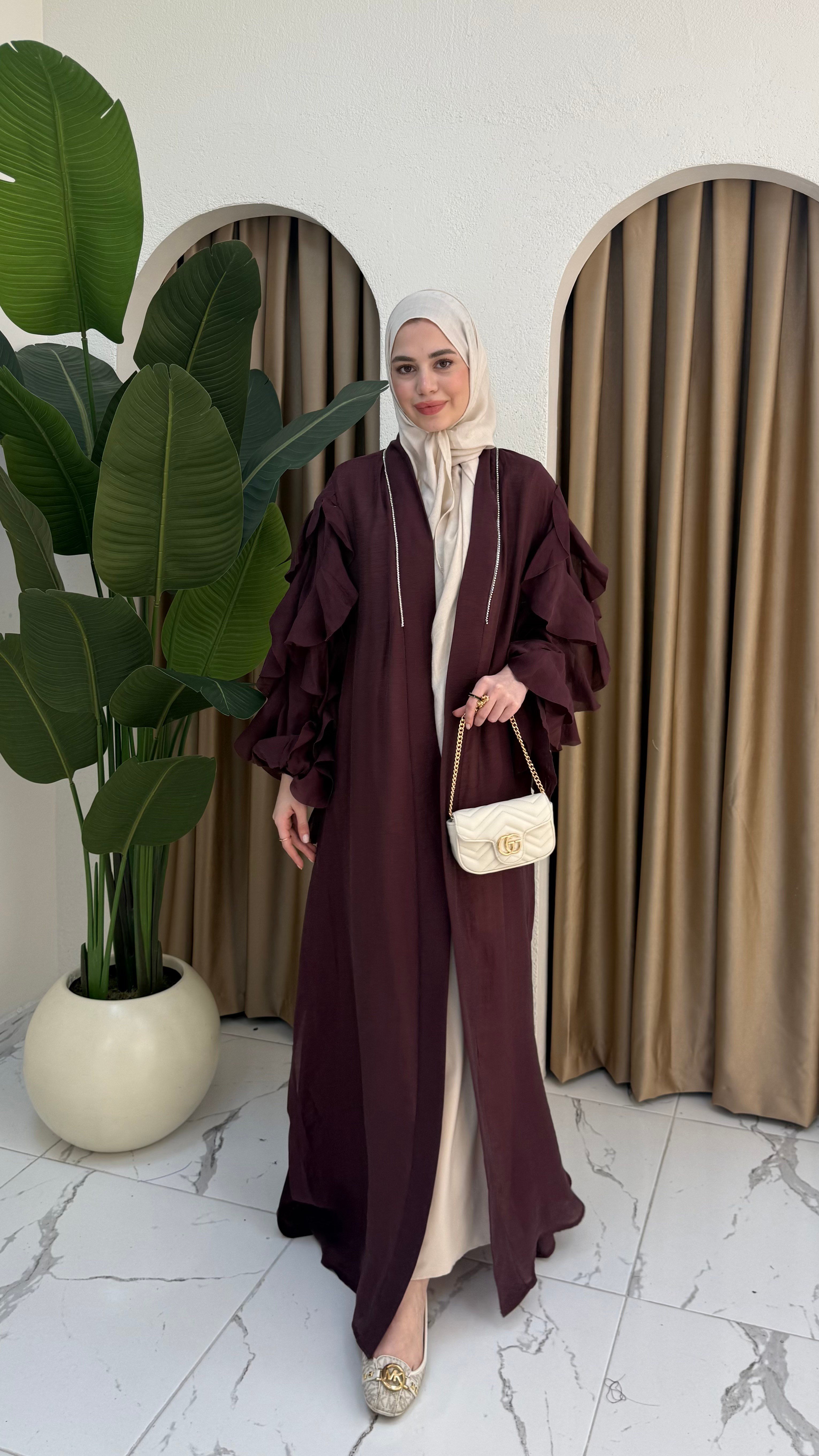 Abaya | Bordo