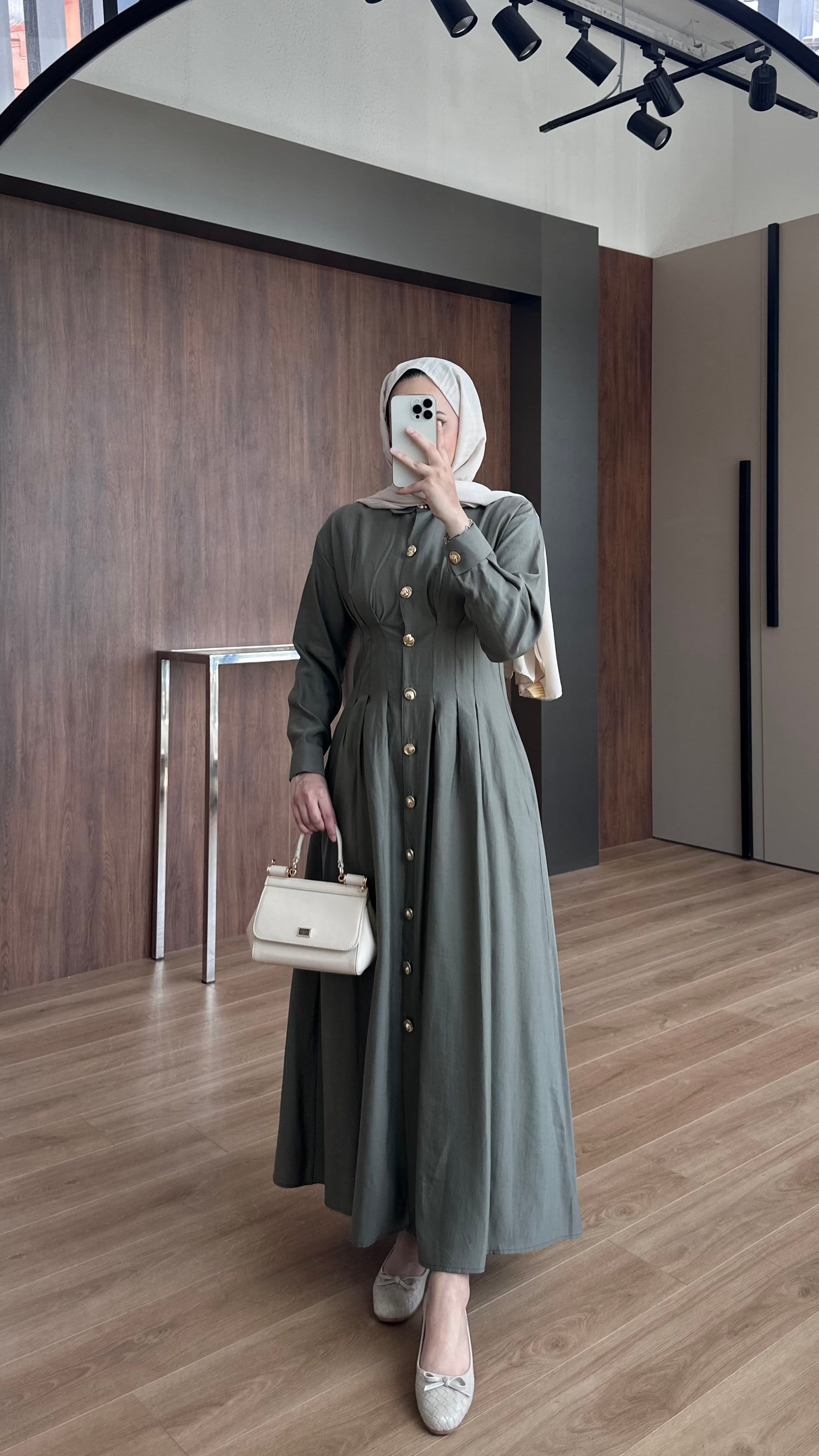 Versa Elbise | Yeşil