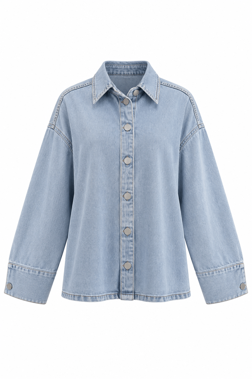Oversize Denim Gömlek