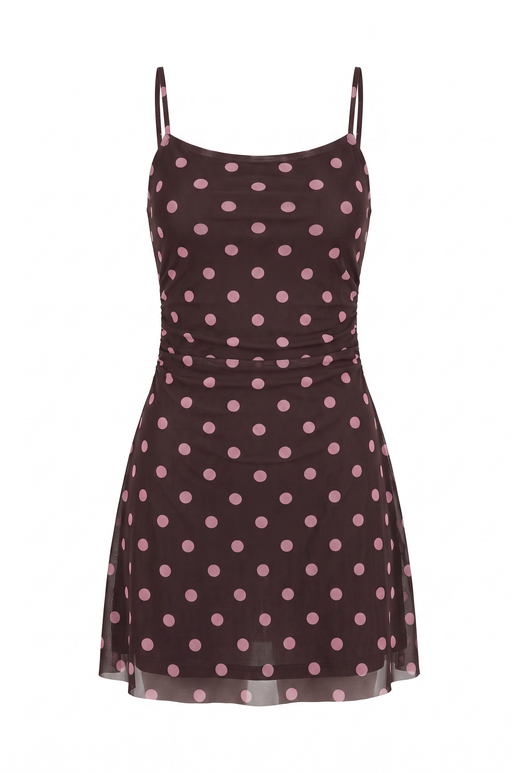 Puantiye Desen Mini Elbise
