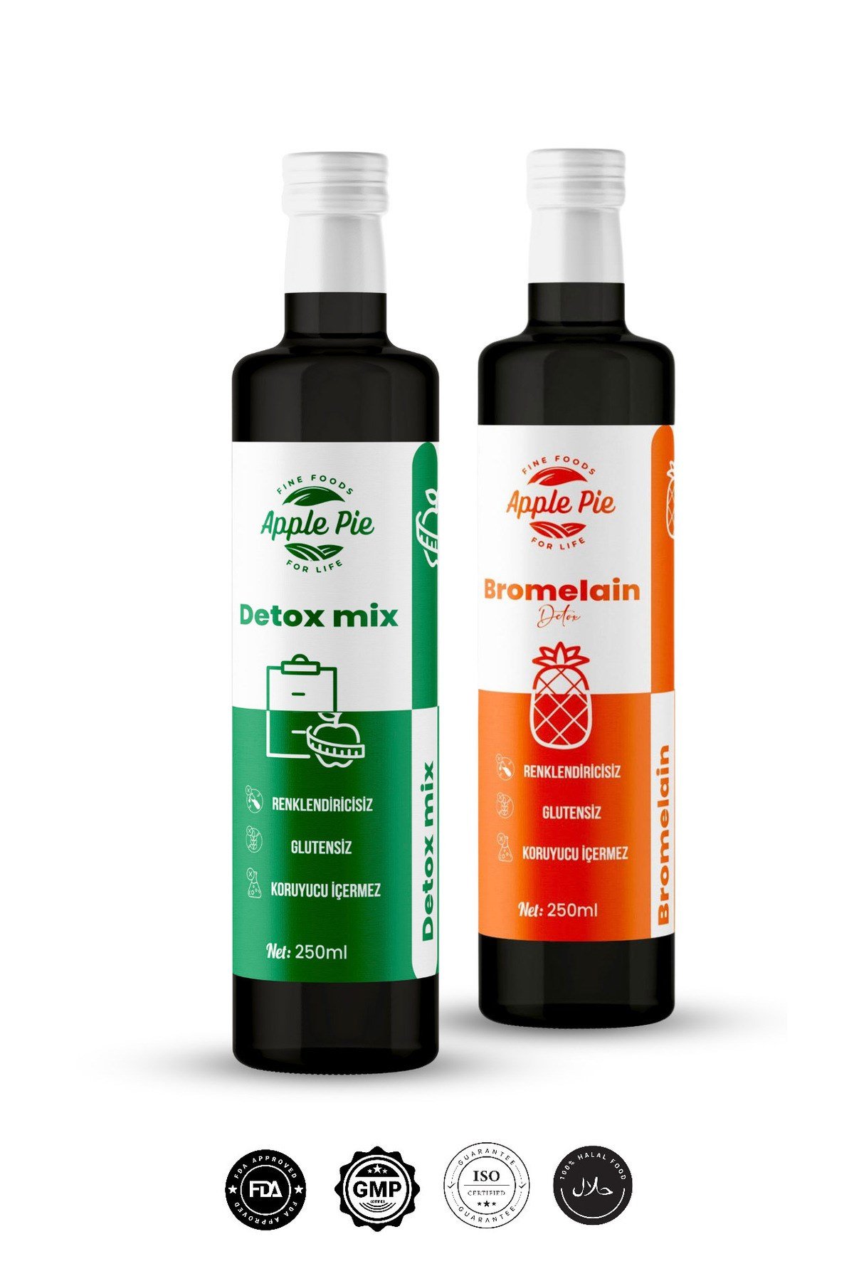 Detox Mix 250 ml + Bromelain Mix 250 ml