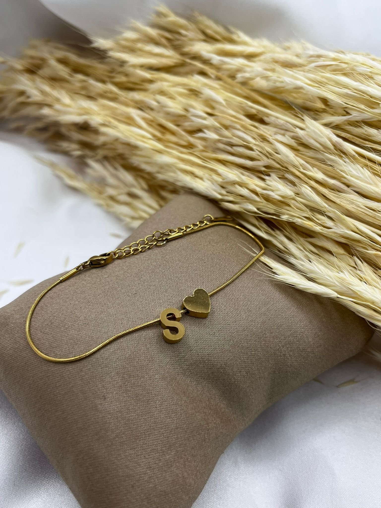 Çelik Harf Bileklik