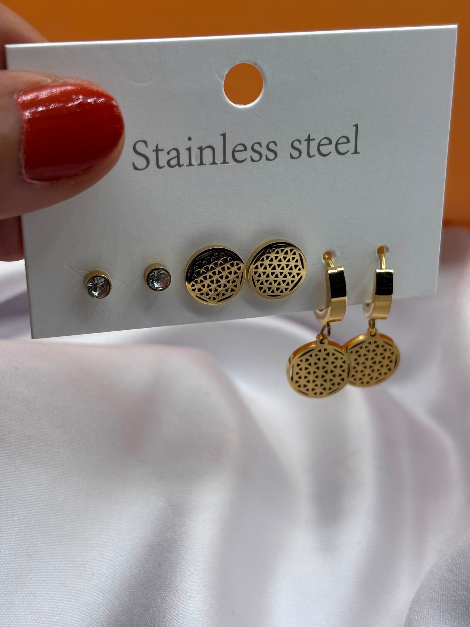 ÇELİK KÜPEKüpeler26-SS-60022Celik Taki AccesoriesÇELİK KÜPE