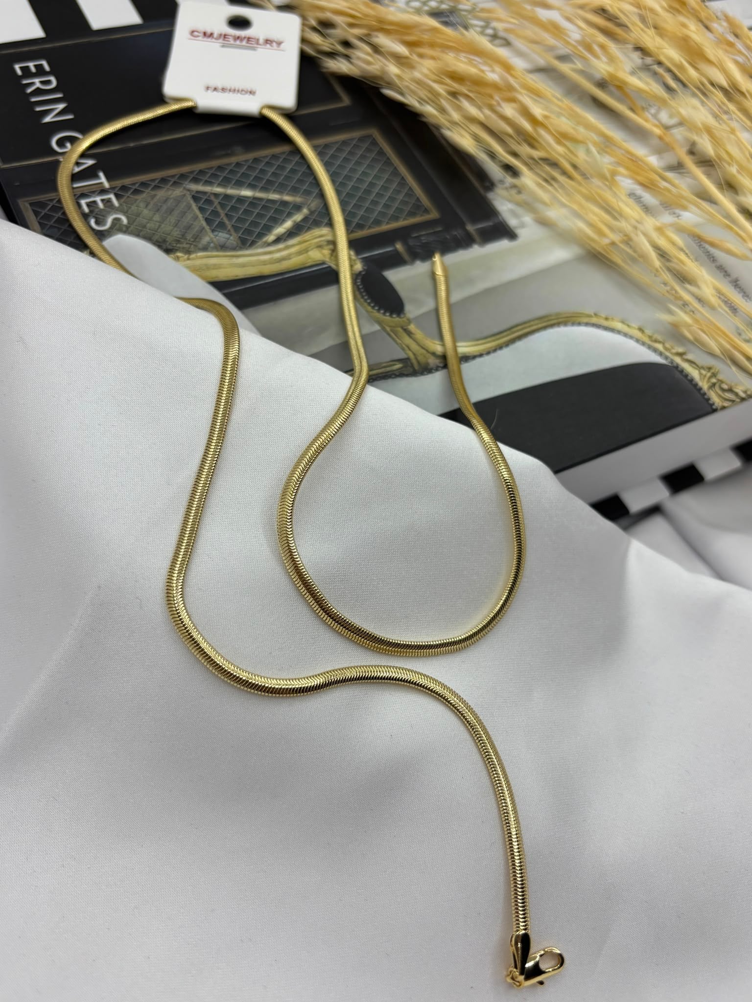 CM JEWELLERY 60 CMXUPİNG MODELLERİ26-RİSA-25011Celik Taki AccesoriesCM JEWELLERY 60 CM