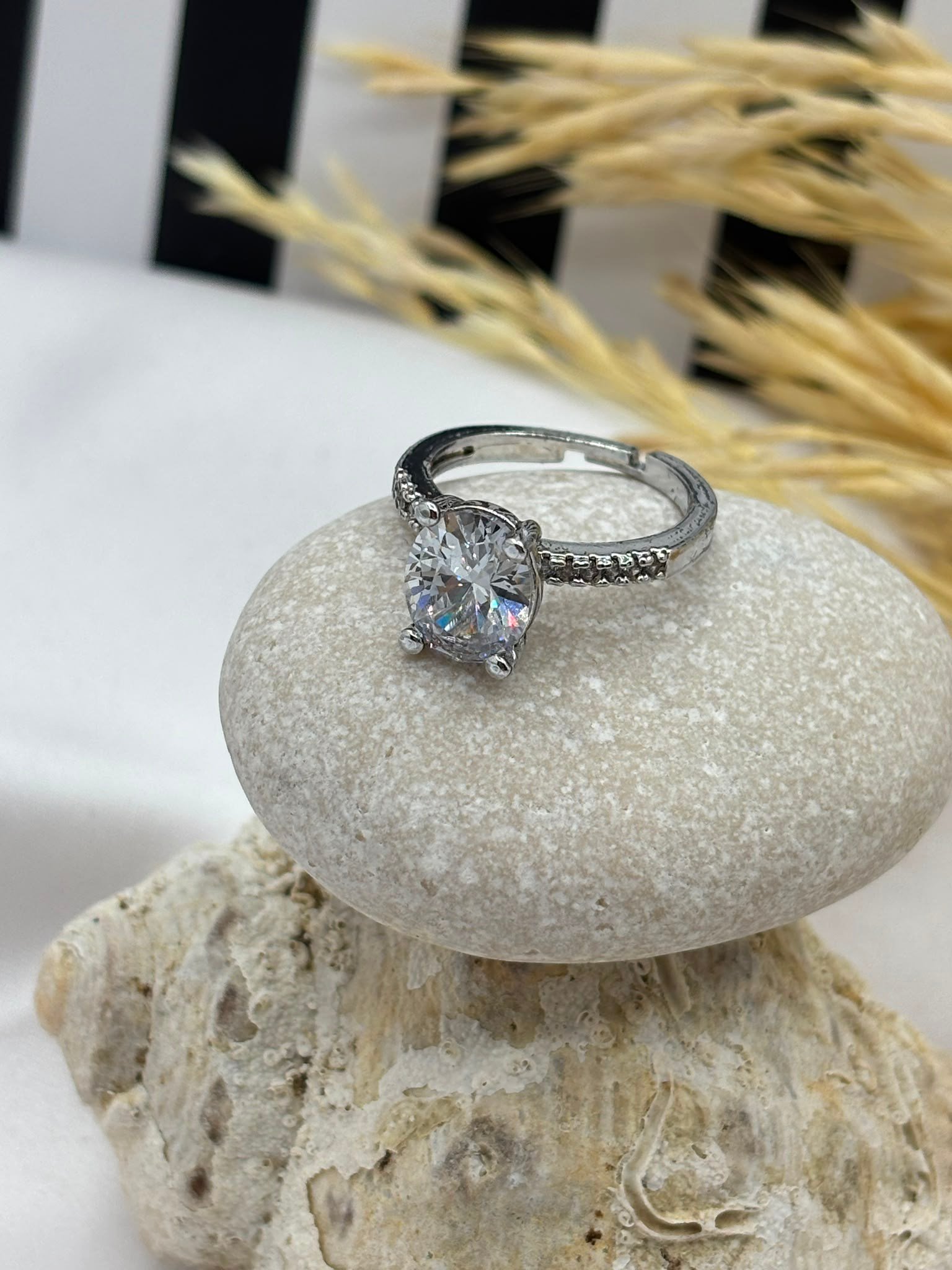 MARKİZ YÜZÜKYüzük26-KDR-0006Celik Taki AccesoriesMARKİZ YÜZÜK