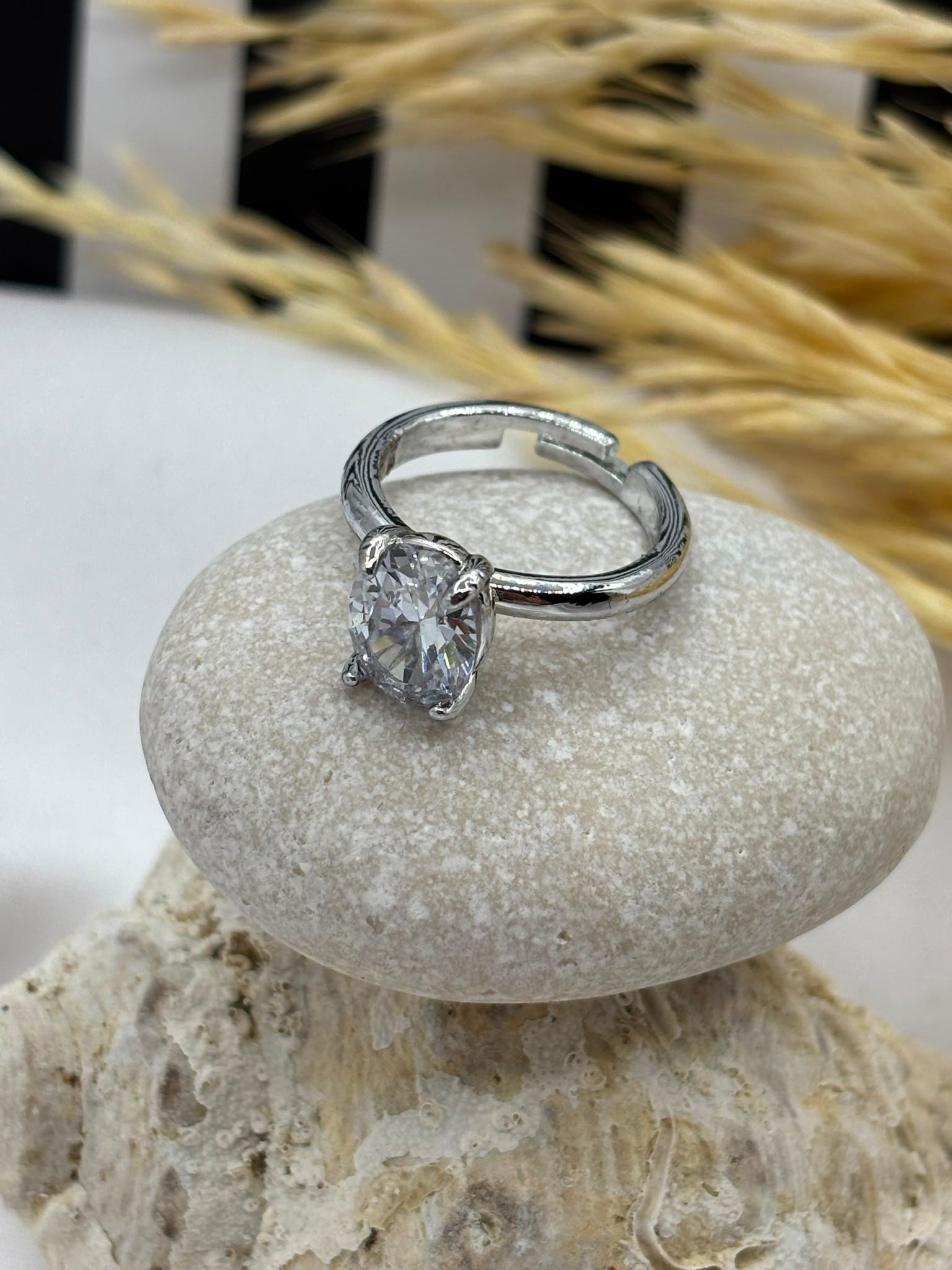 MARKİZ YÜZÜKYüzük26-KDR-0002Celik Taki AccesoriesMARKİZ YÜZÜK