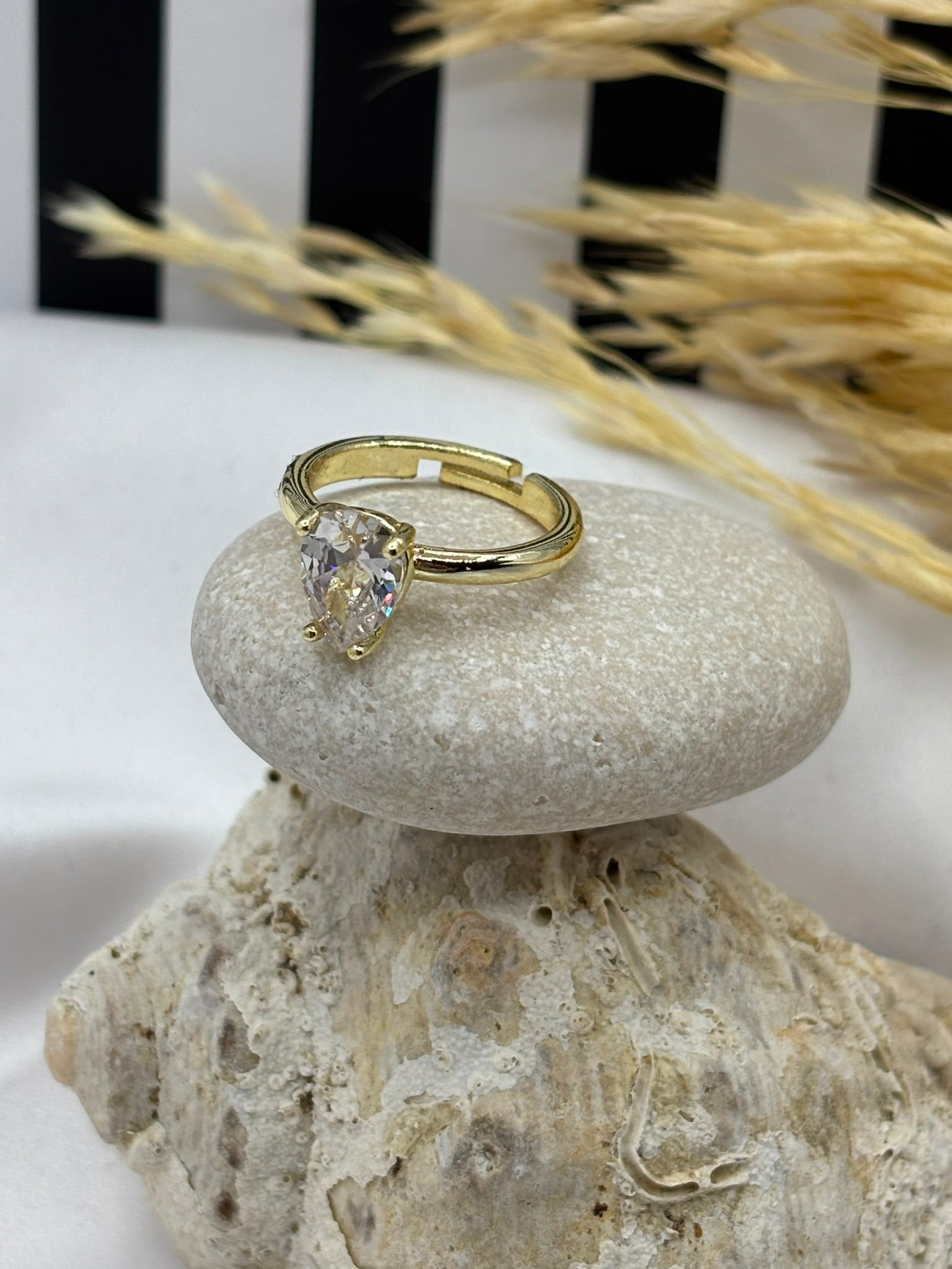 MARKİZ YÜZÜKYüzük26-KDR-0018Celik Taki AccesoriesMARKİZ YÜZÜK