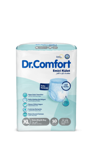 DR.COMFORT YETİŞKİN HASTA BEZİ EMİCİ KÜLOT 30'LU PAKET 
