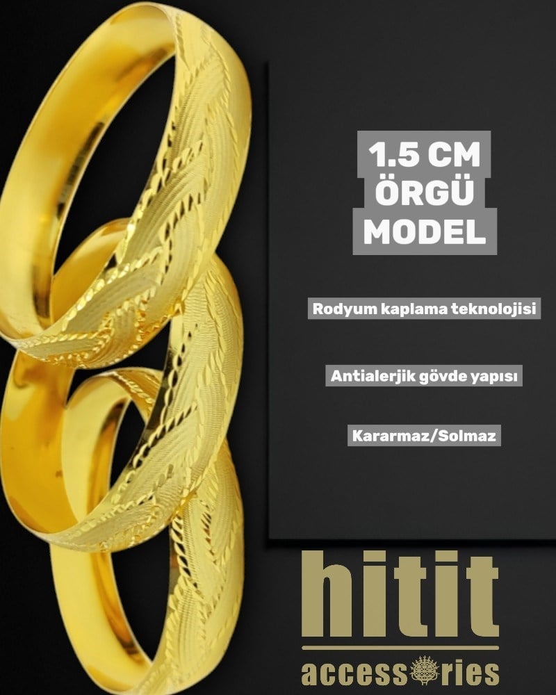 1.5 CM ÖRGÜ MODEL BİLEZİK