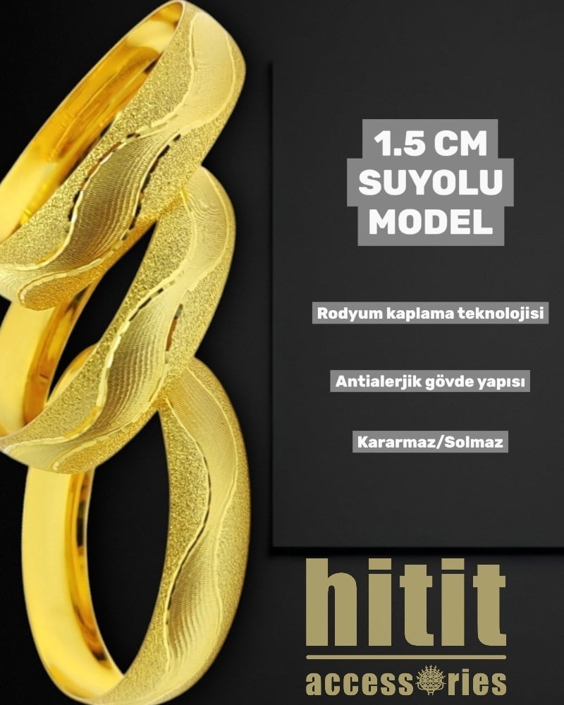 1.5 CM SU YOLU MODEL BİLEZİK