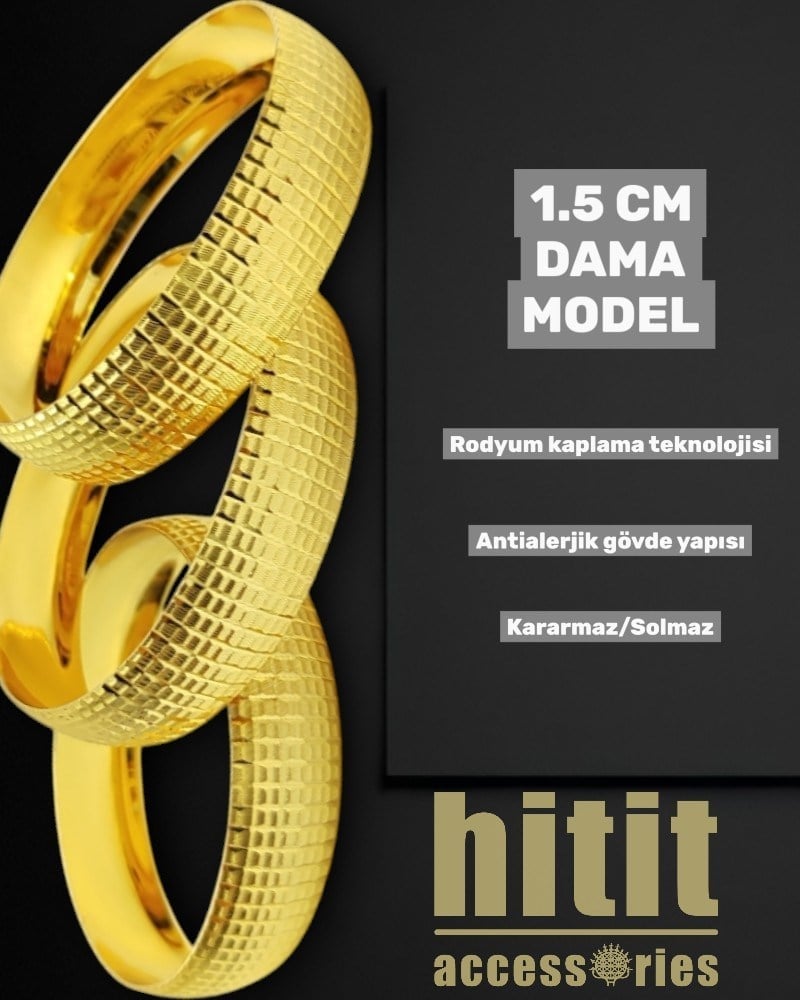 1.5 CM DAMA MODEL BİLEZİK