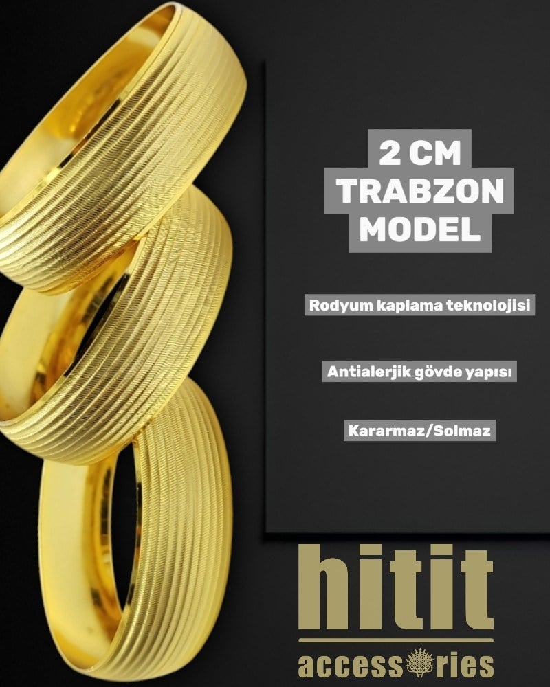 2 CM BOMBELİ TRABZON BİLEZİK