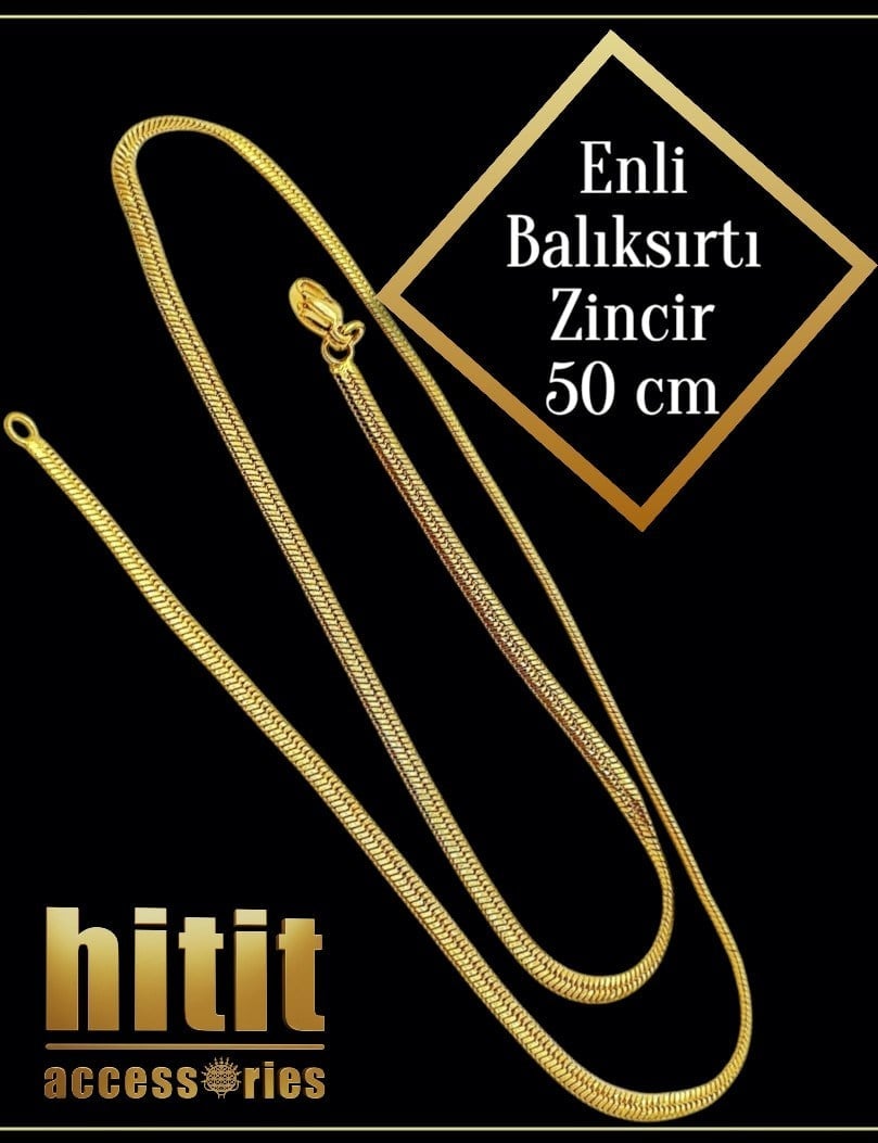 ENLİ BALIKSIRTI ZİNCİR