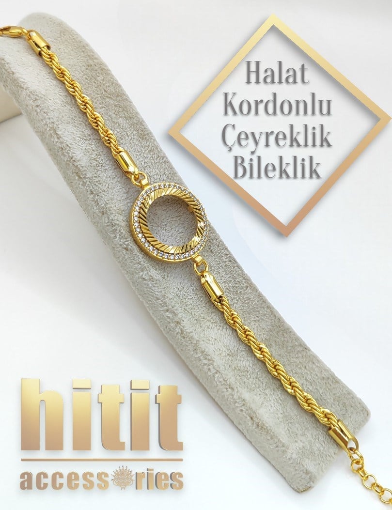 HALAT KORDONLU ÇEYREKLİK BİLEKLİK